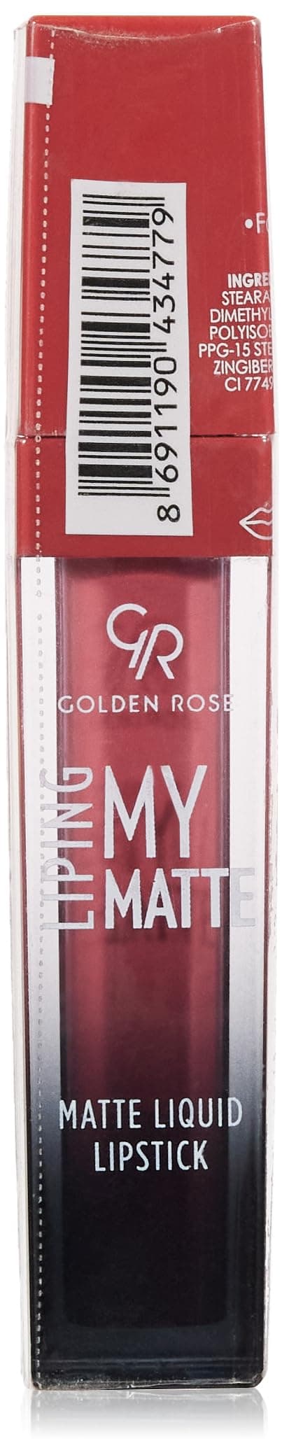 Golden Rose Liping My Matte Likit Ruj No: 09 - Suya Dayanıklı Ultra Mat Ruj