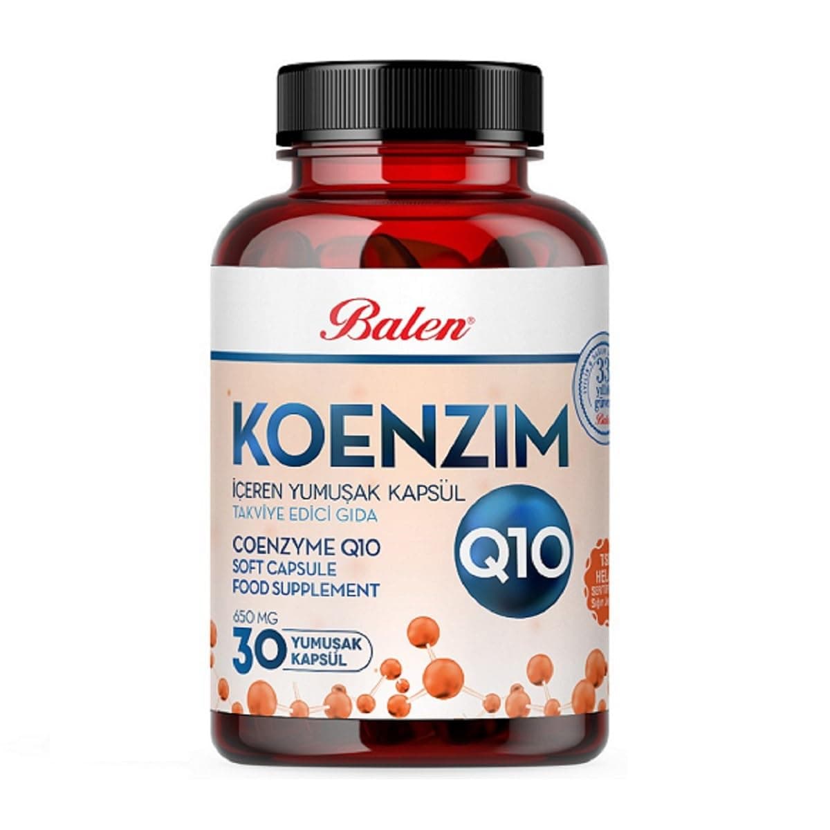 Balen Koenzim Q10 650 mg 30 Kapsül
