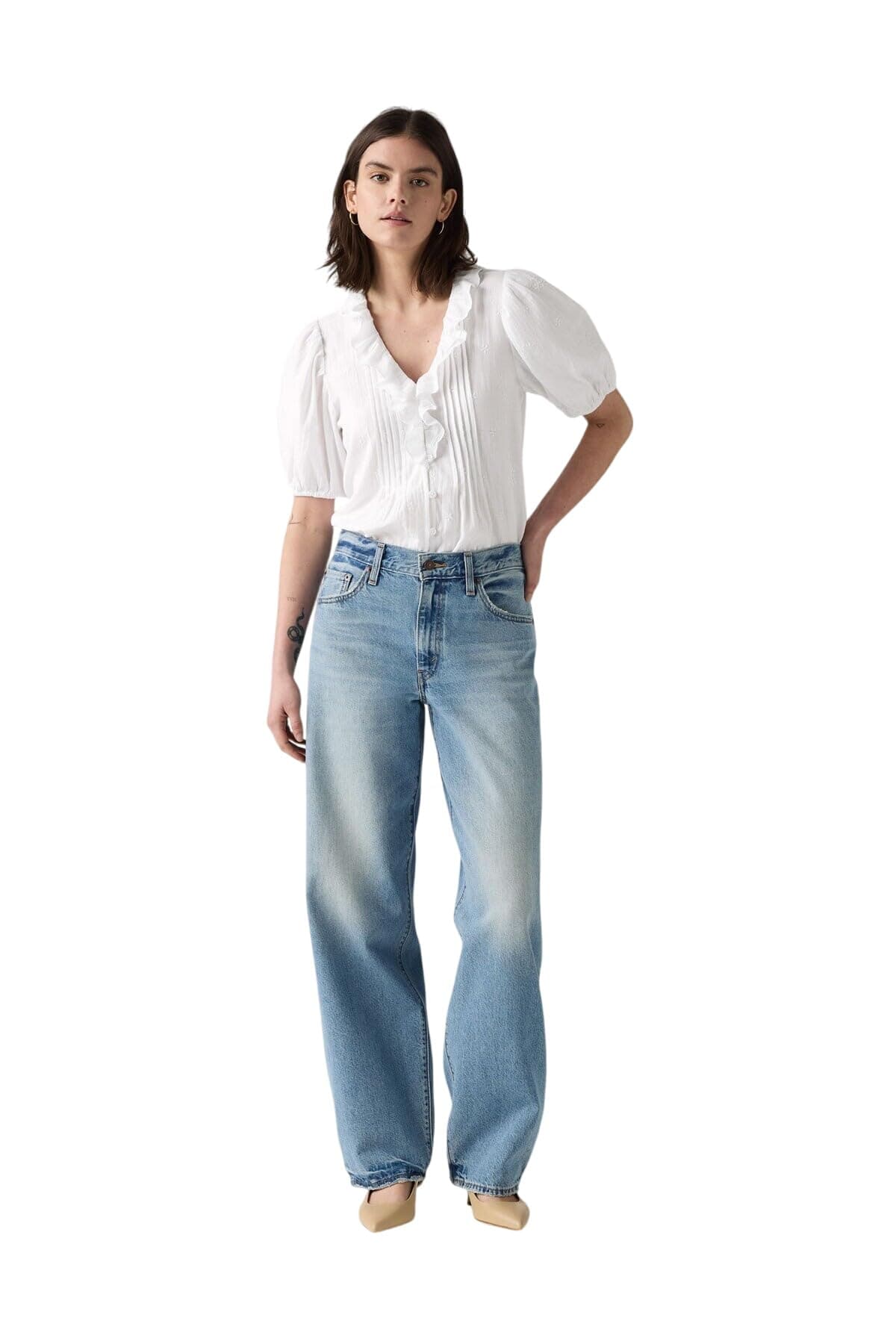 Baggy Dad Jean Kadın
