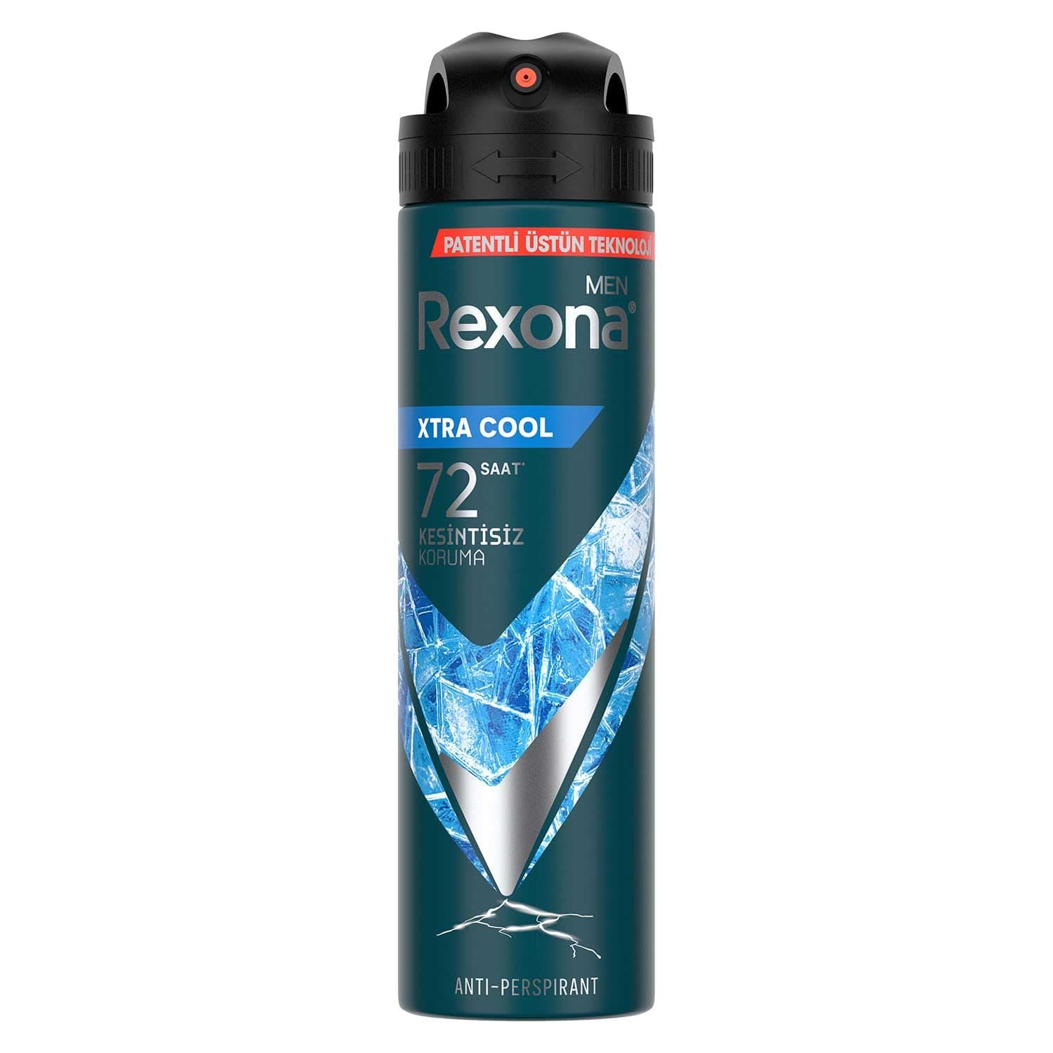 Rexona Men Erkek Sprey Deodorant Xtra Cool 72 Saat Kesintisiz Üstün Koruma 150 ml