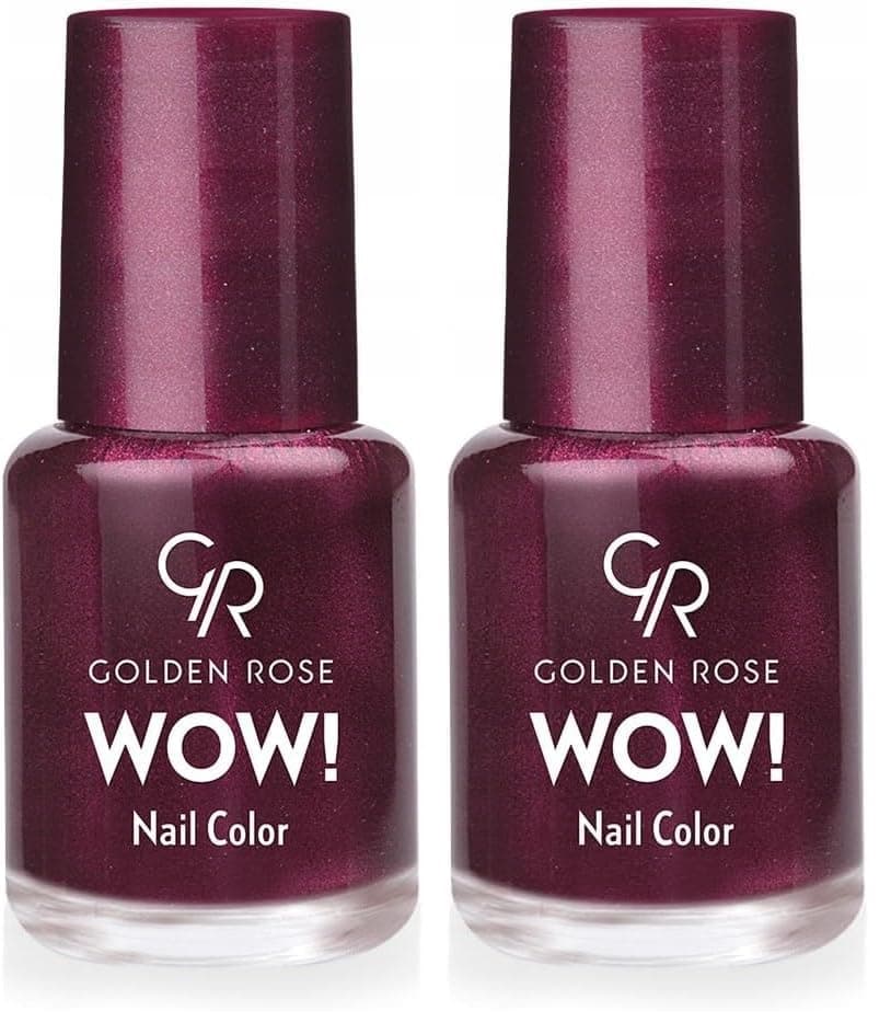 Golden Rose Wow Nail Color No:55 - Oje 2li paket