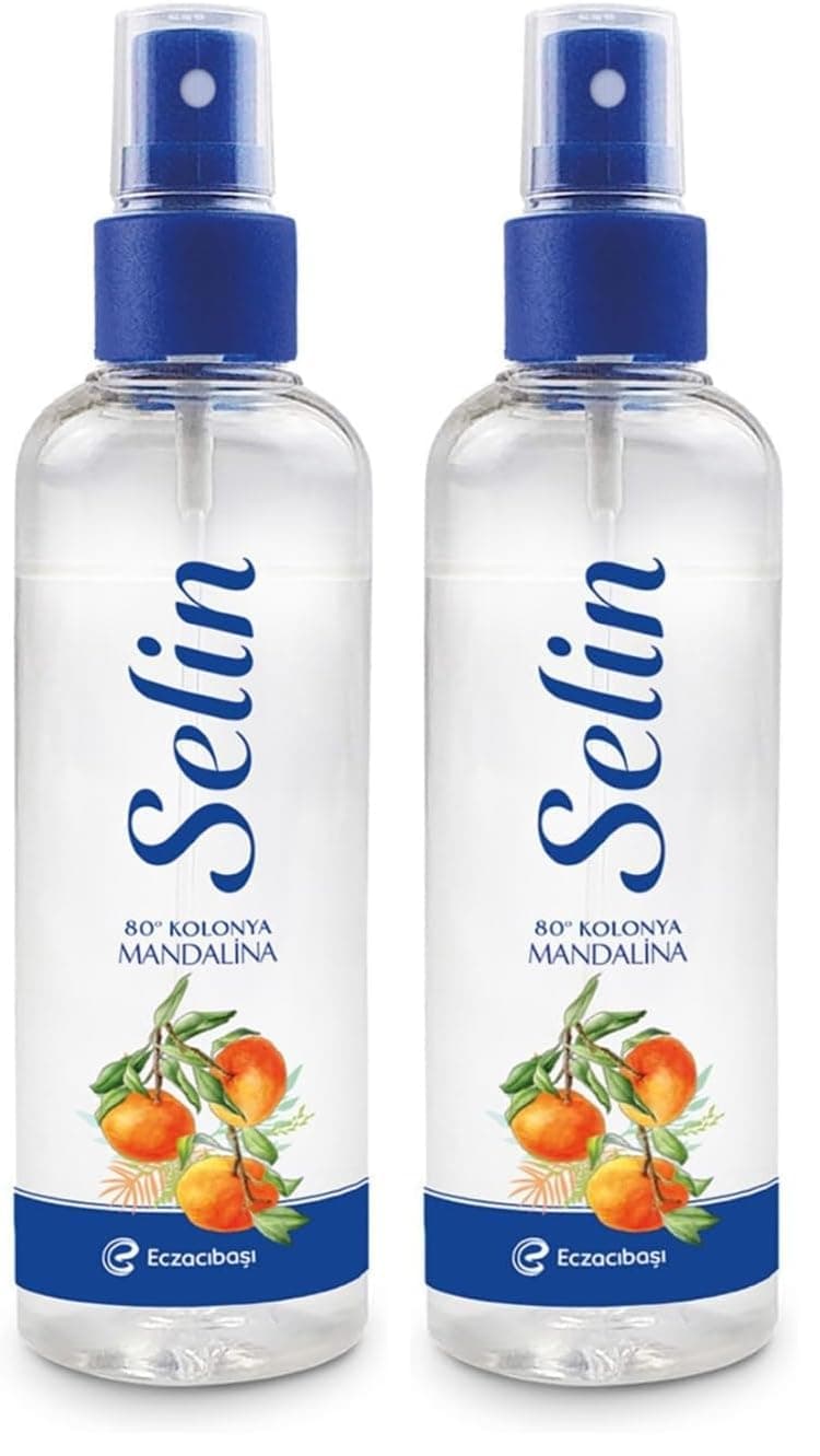 Selin Mandalina Sprey Kolonya 100 ml 2li paket