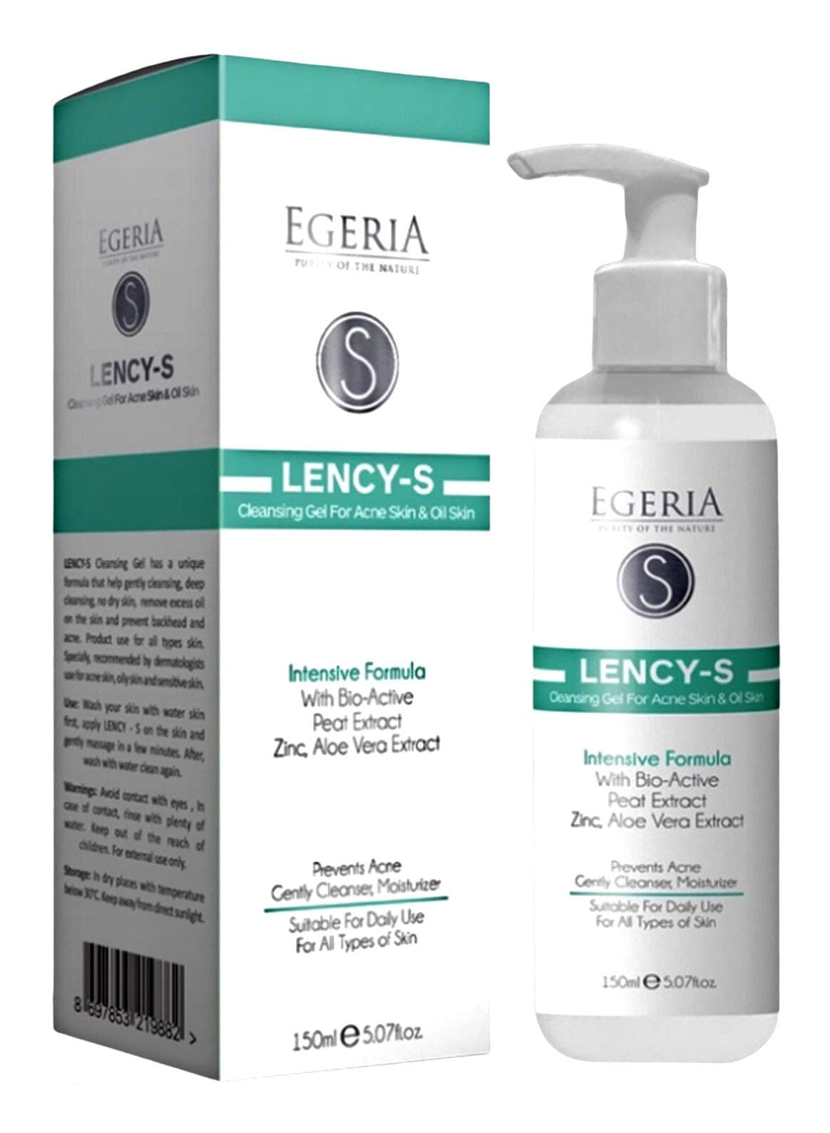 Dr. EA Laboratories Lency Akne Ve Yağlı Cilt Temizleme Jeli 150ml