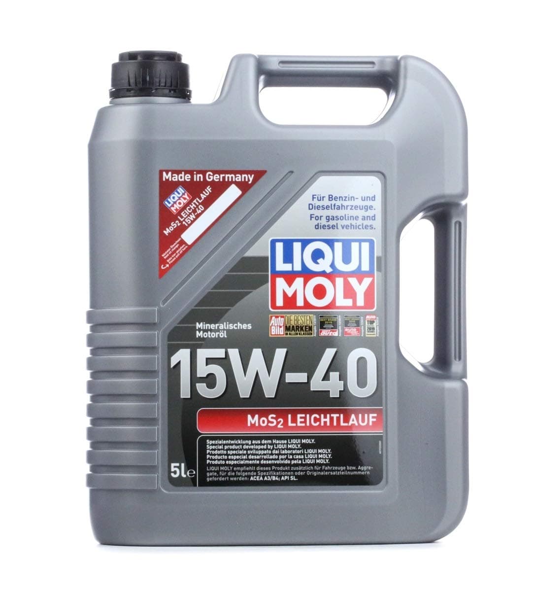 Liqui Moly MoS2 Leichtlauf 15W-40 5 l Otomotiv Bakım Ürünü