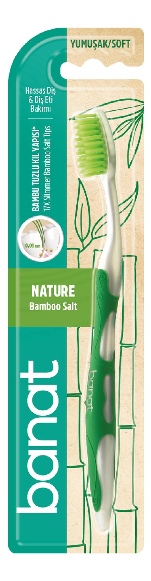 Banat Bamboo Salt Diş Fırçası