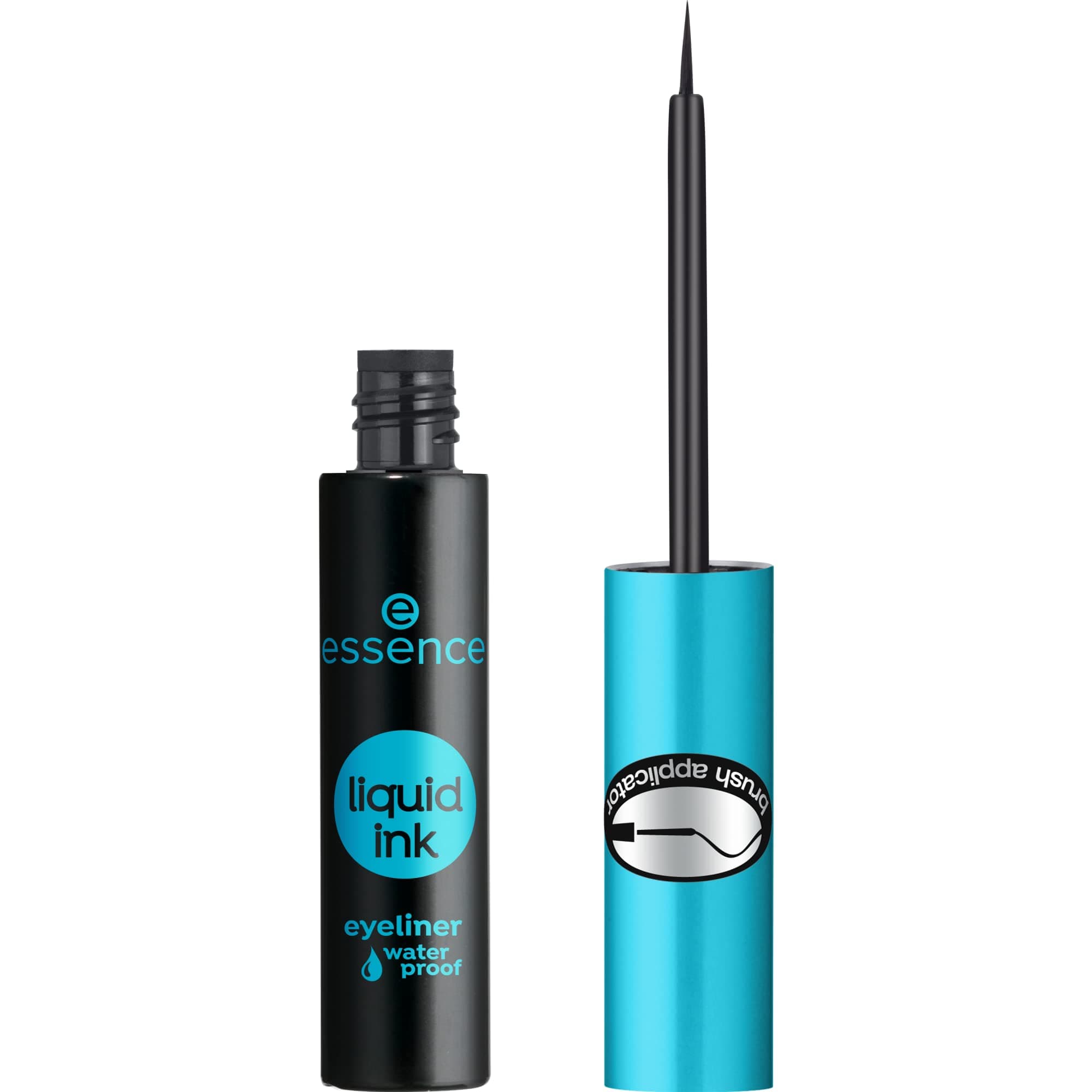 Essence Cosmetics Likit Eyeliner Suya Dayanıklı Siyah 01