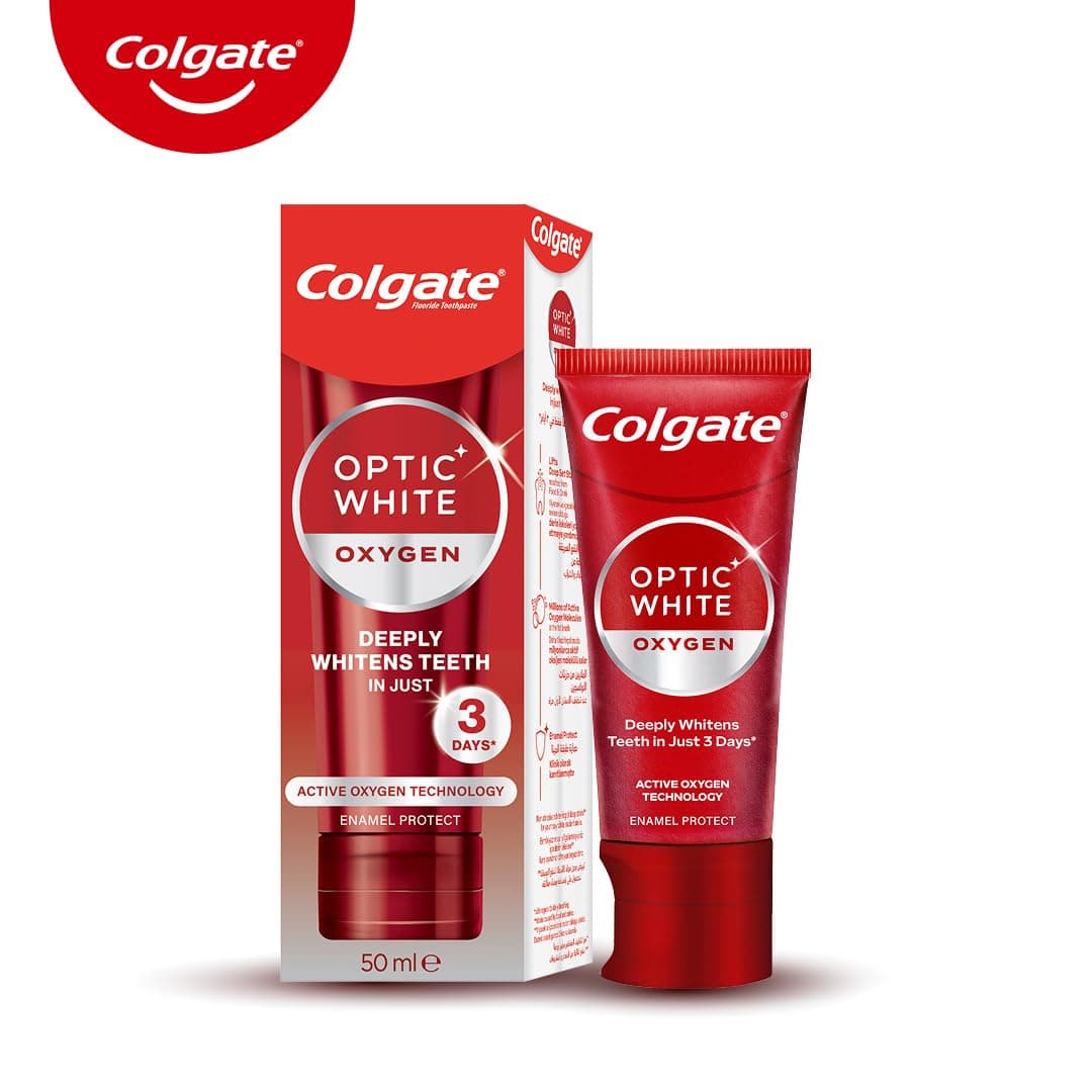 Colgate Optic White Oxygen Aktif Oksijen Teknolojisi Beyazlatıcı Diş Macunu 75 ml