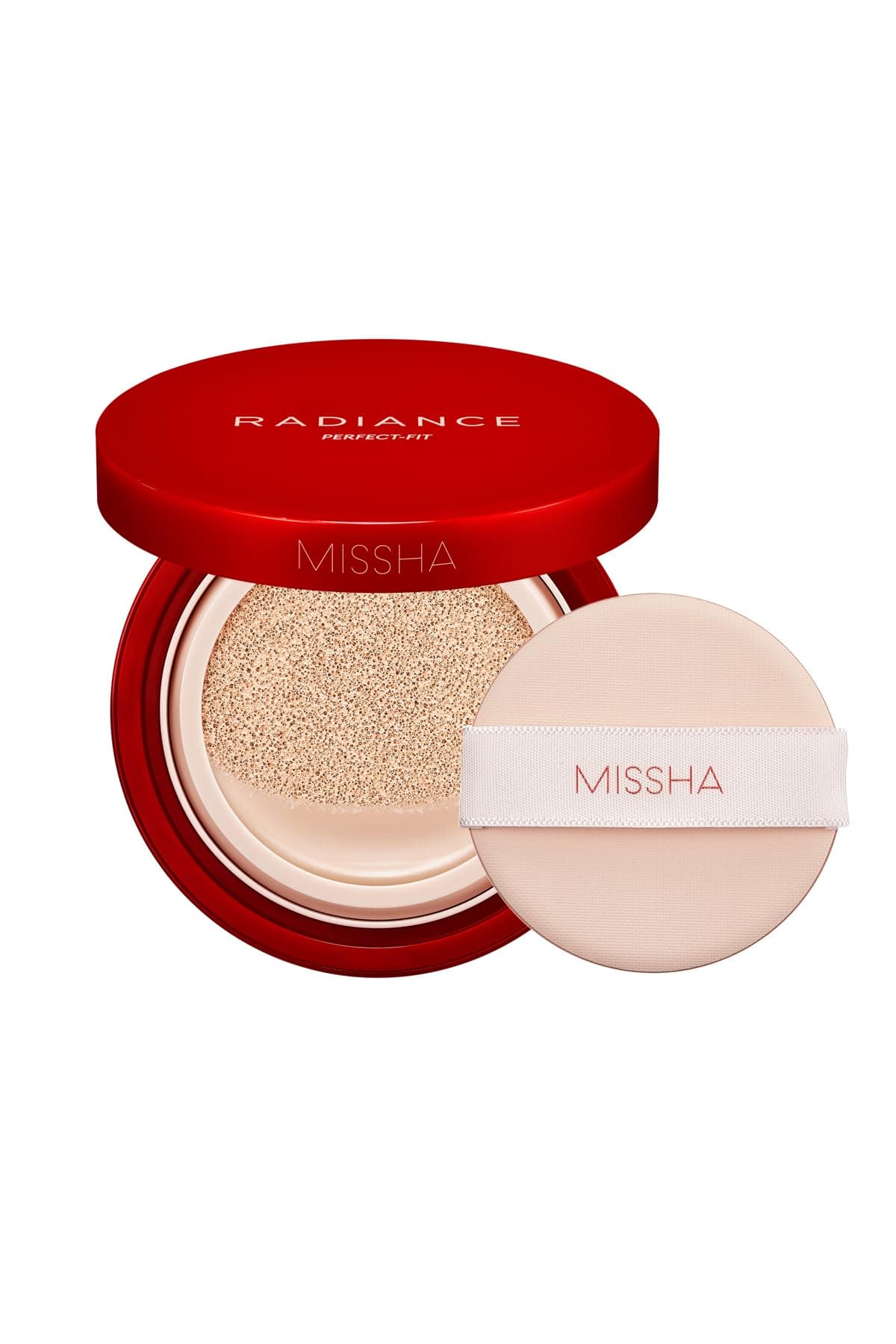 MISSHA 48 Saat Kalıcı Saten Fondöten 15ml SPF50+ Radiance Perfect Fit Cushion Foundation No.21