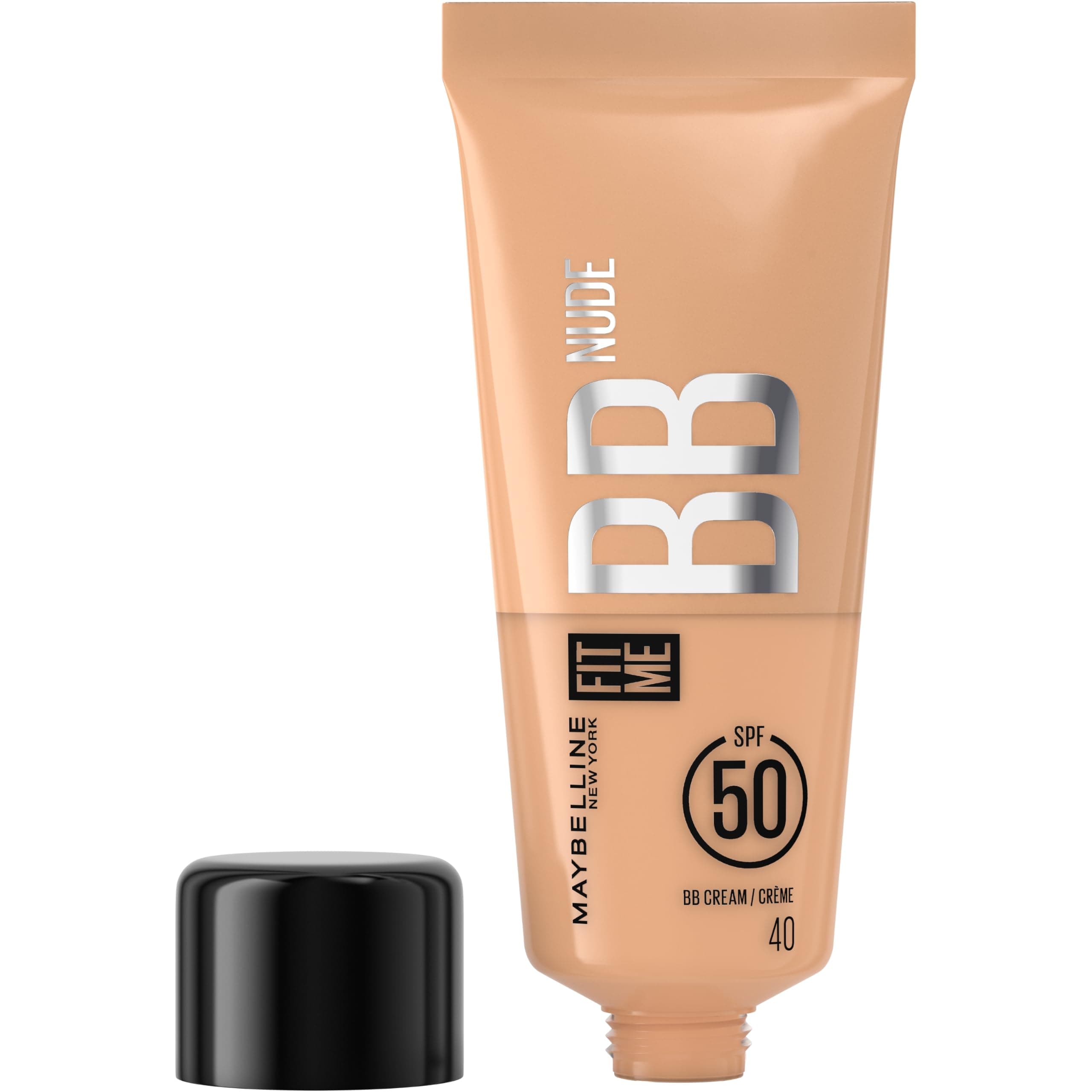 Maybelline New York Fit Me Nude Cilt Bakımı Etkili Nemlendirici SPF50 BB Krem - 40