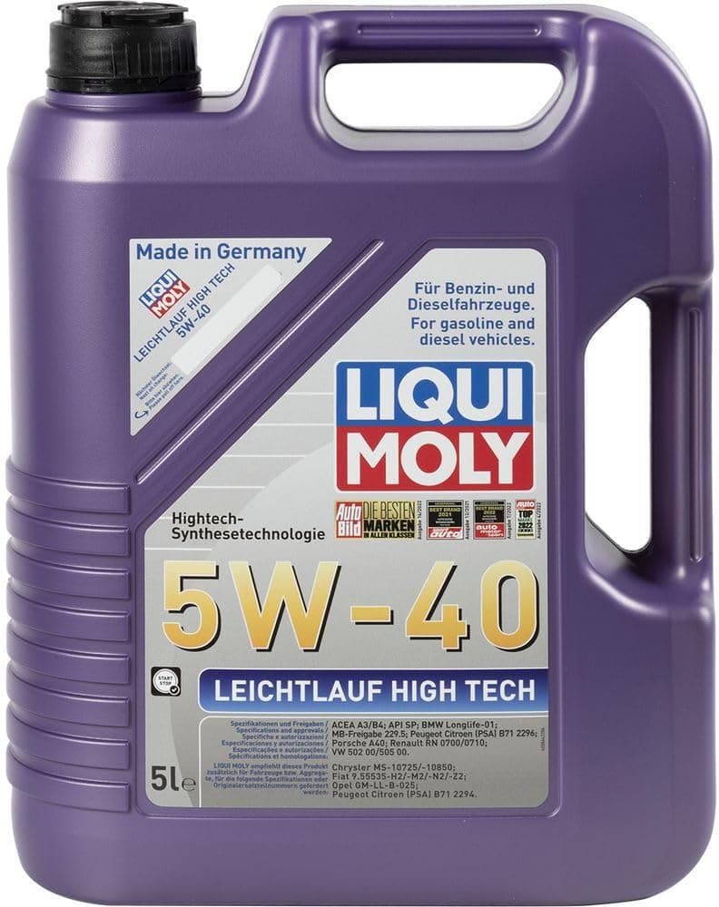 Liqui Moly Leichtlauf High Tech 5W-40 5 l Otomotiv Bakım Ürünü