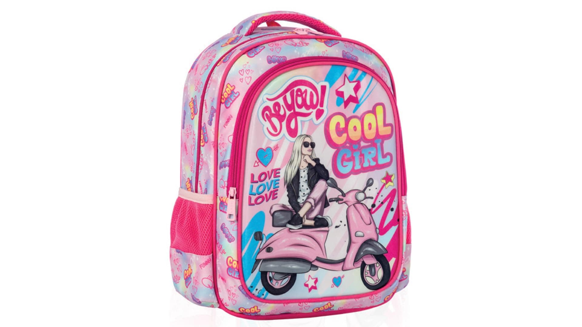 Kids Sırt Çantası, Cool Girl, PVC