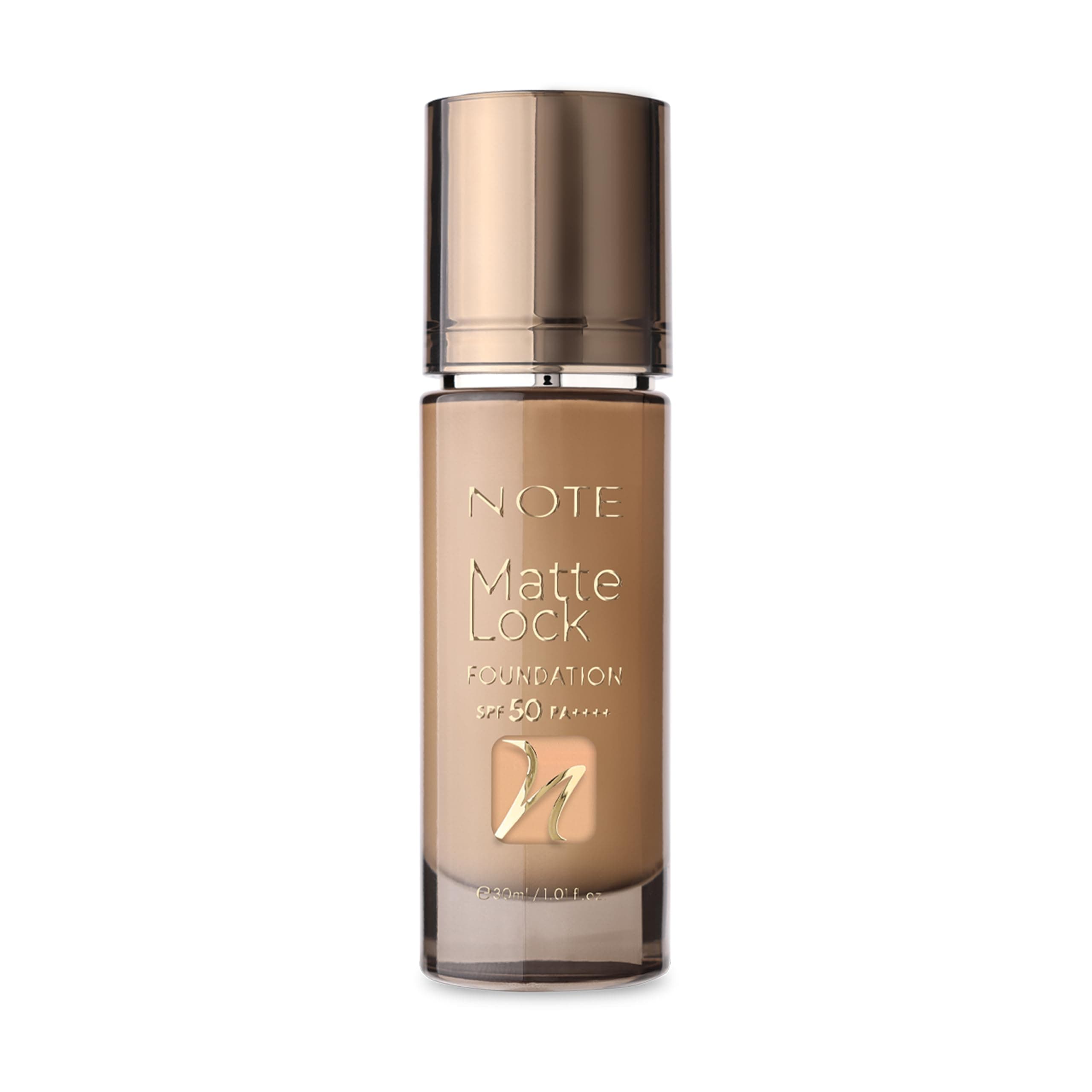 Note Matte Lock Foundation 130 Classic Beige SPF 50 Yoğun Kapatıcı Mat Bitişli Fondöten