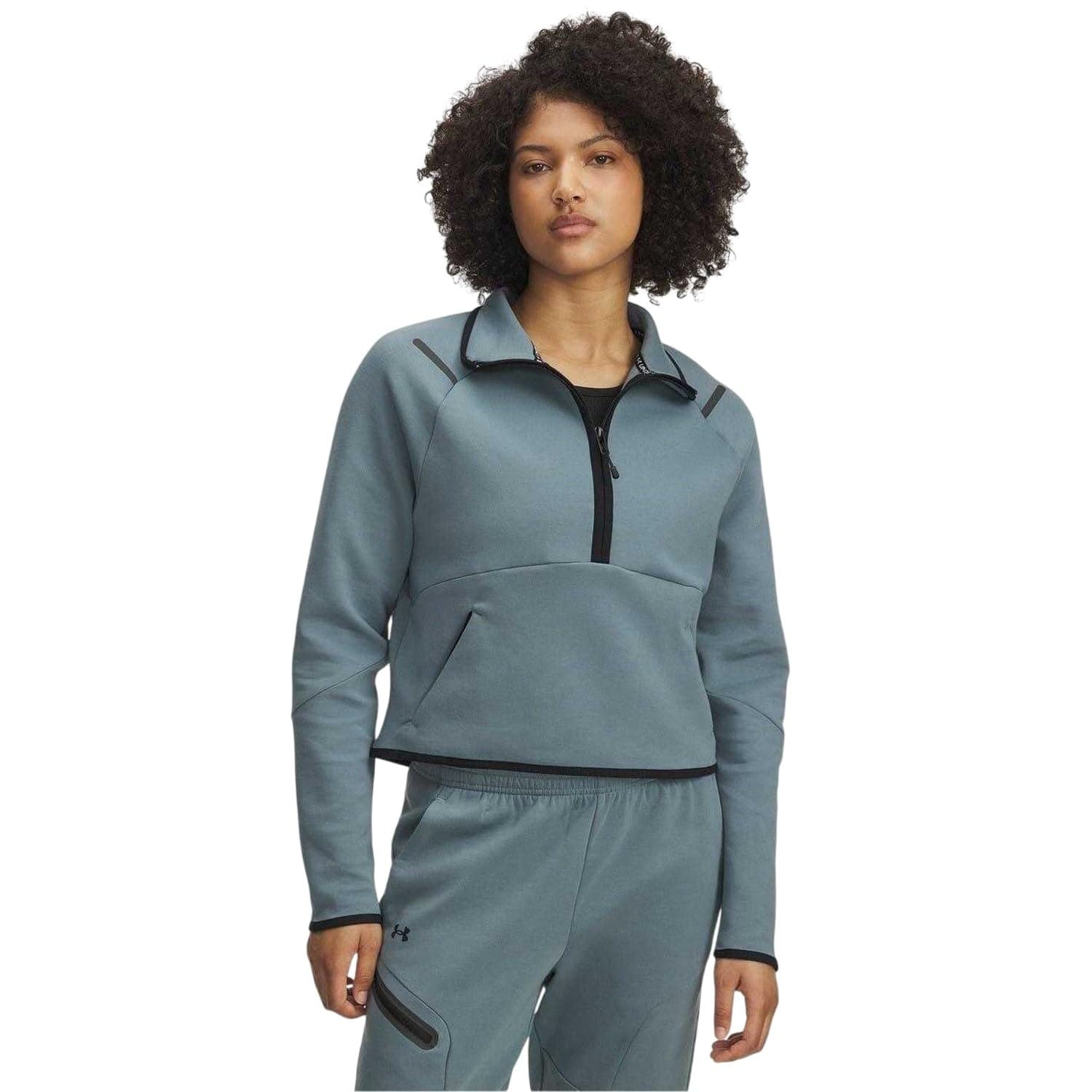 Under Armour Unstoppable Flc HZ Sweatshirt Kadın-yetişkin