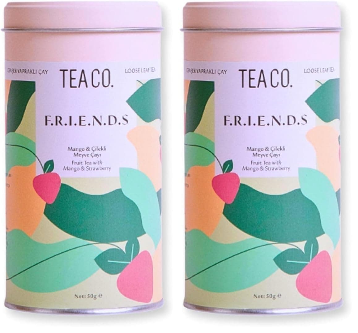TEA CO. F R I E N D S 50gr Teneke Kutu (2 paketi)