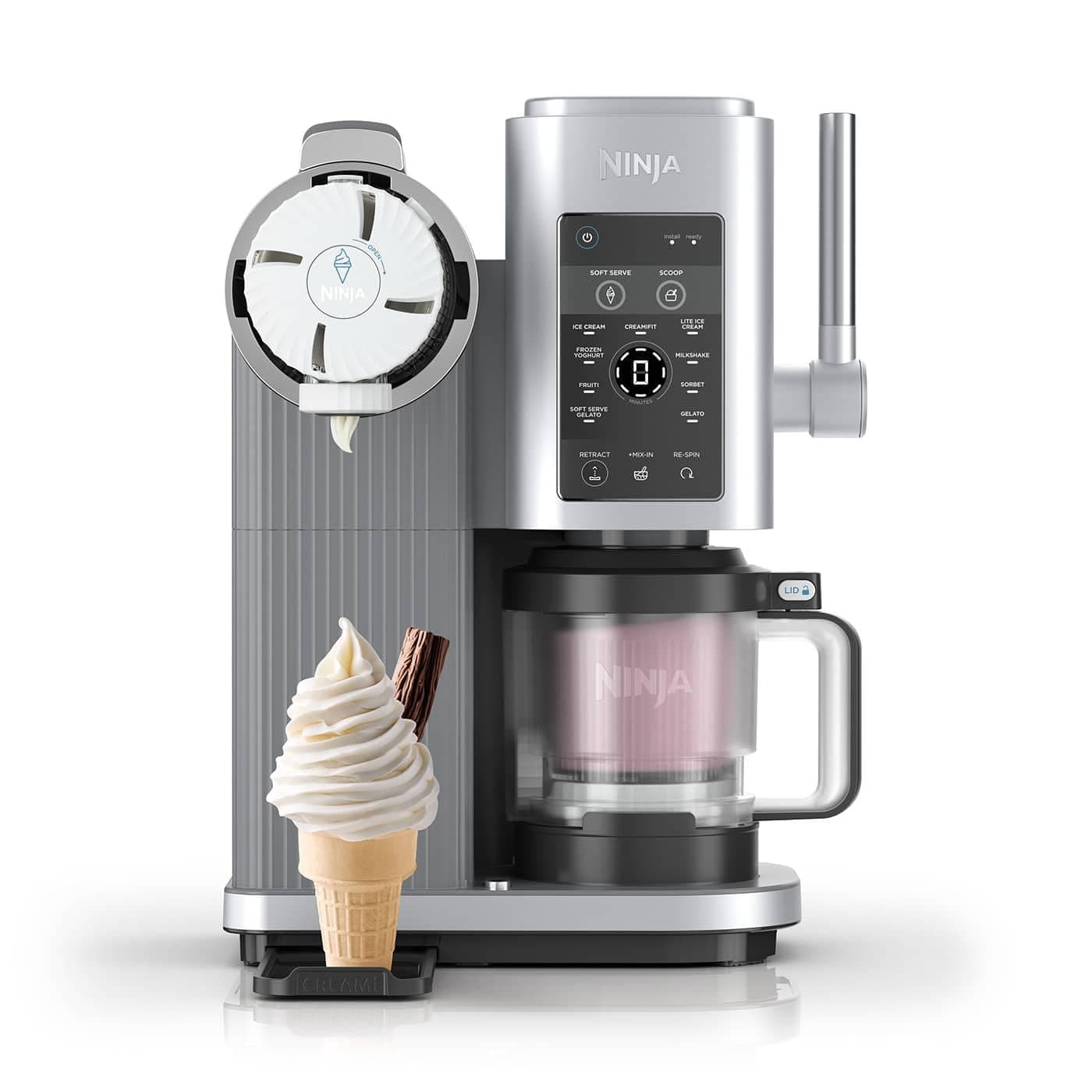 Ninja Swirl by CREAMi 13-in-1 Soft Serve & Dondurma Makinesi NC701EU