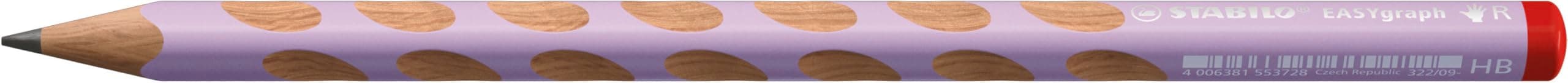 STABILO EASYgraph Pastel Lila - Ergonomik Kurşun Kalem - Sağ