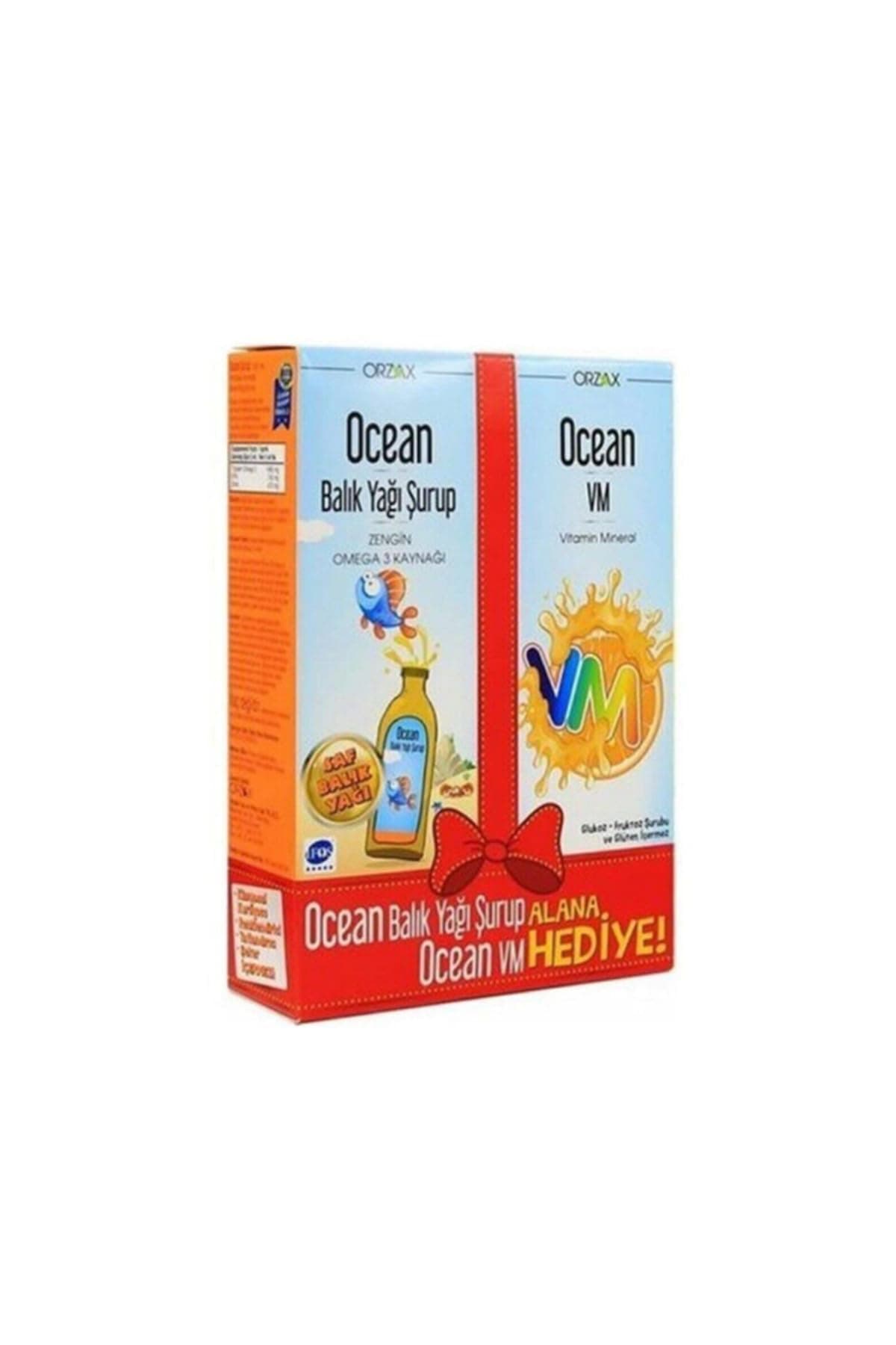 Ocean Balık Yağı Şurup + Ocean Vitamin Mineral