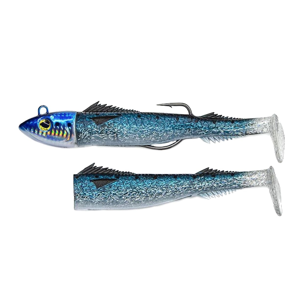 JLC Real Fish Combo 20 gr Kafa + 100mm Vücut + 1 Yedek Vücut #2 Sardina