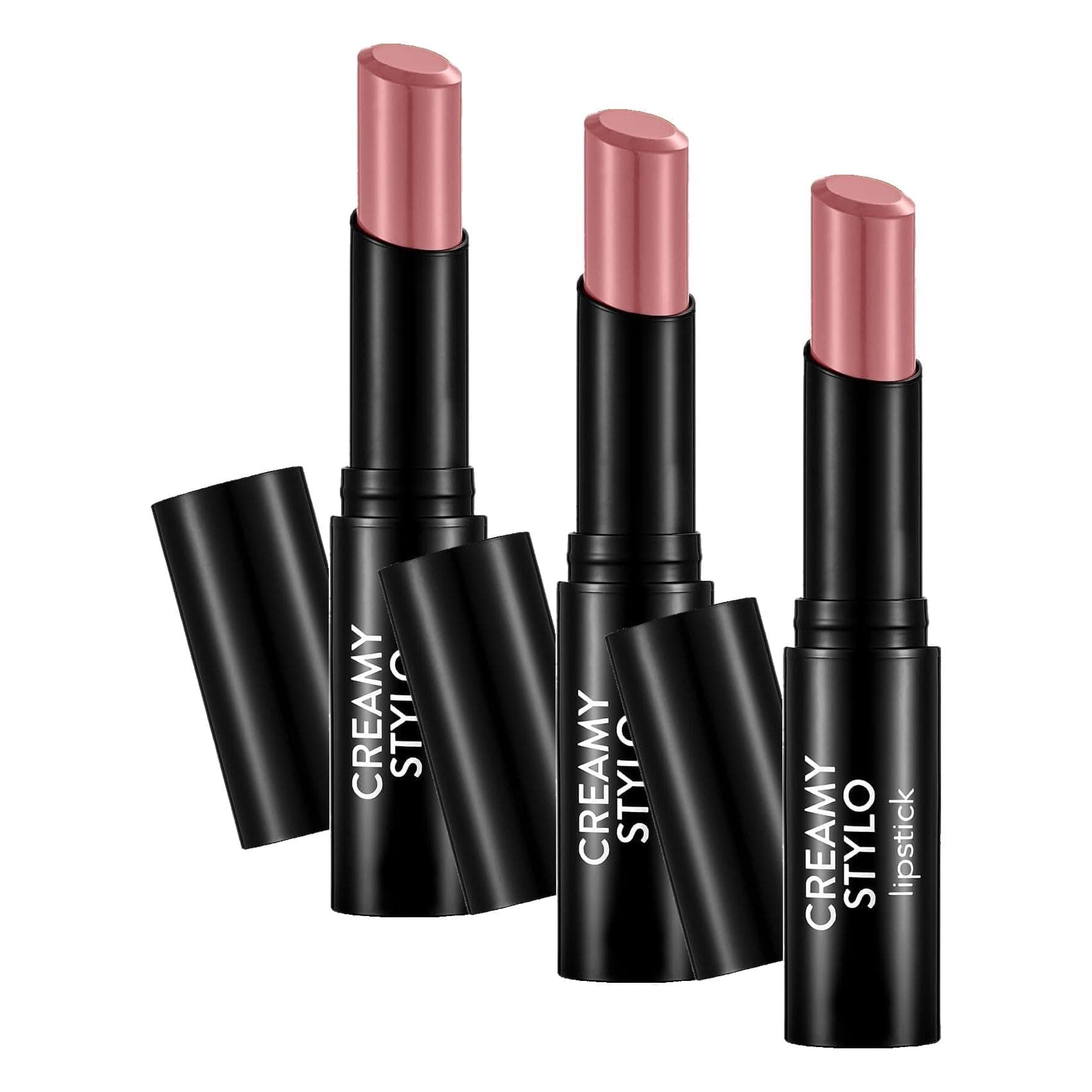 Flormar Creamy Stylo Yüksek Pigmentli & Yarı Parlak Bitişli Kremsi Ruj (3 paketi)