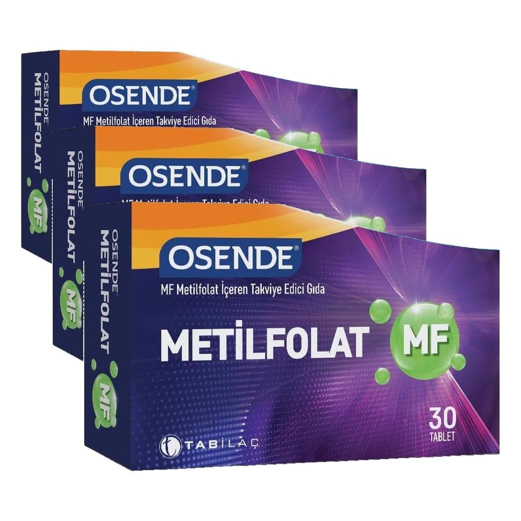 Osende Metilfolat 30 Tablet (3 paketi)