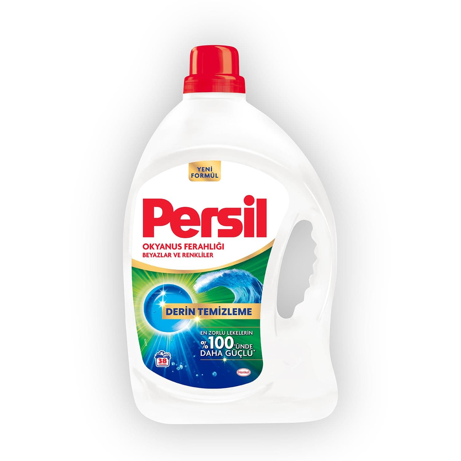 Persil Jel Sıvı Çamaşır Deterjanı Okyanus Ferahlığı 2470Ml (38 Yıkama)
