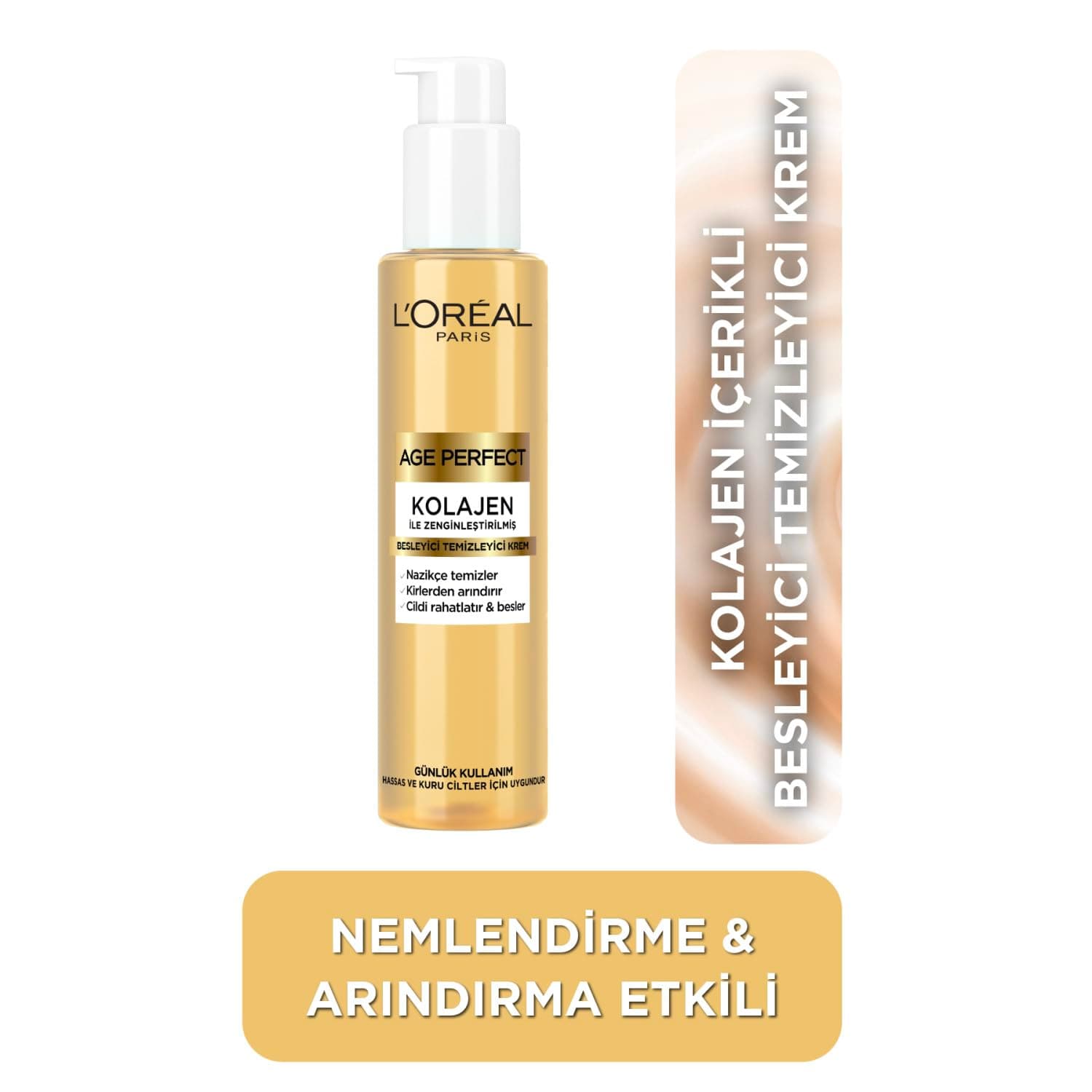 L'Oreal Paris Age Perfect Kolajen Yüz Temizleme Jeli 150 ml