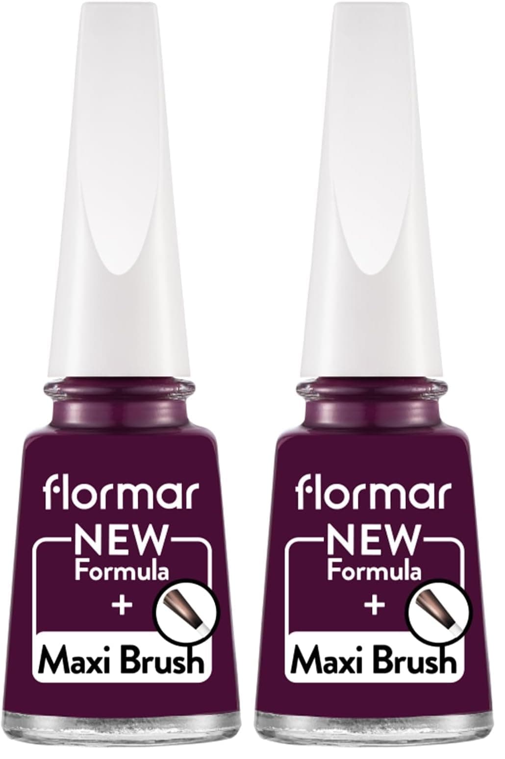 Flormar Klasik Parlak Bitişli Yüksek Pigmentli Oje Nail Enamel 483 Queen Zenobia New (2 paketi)