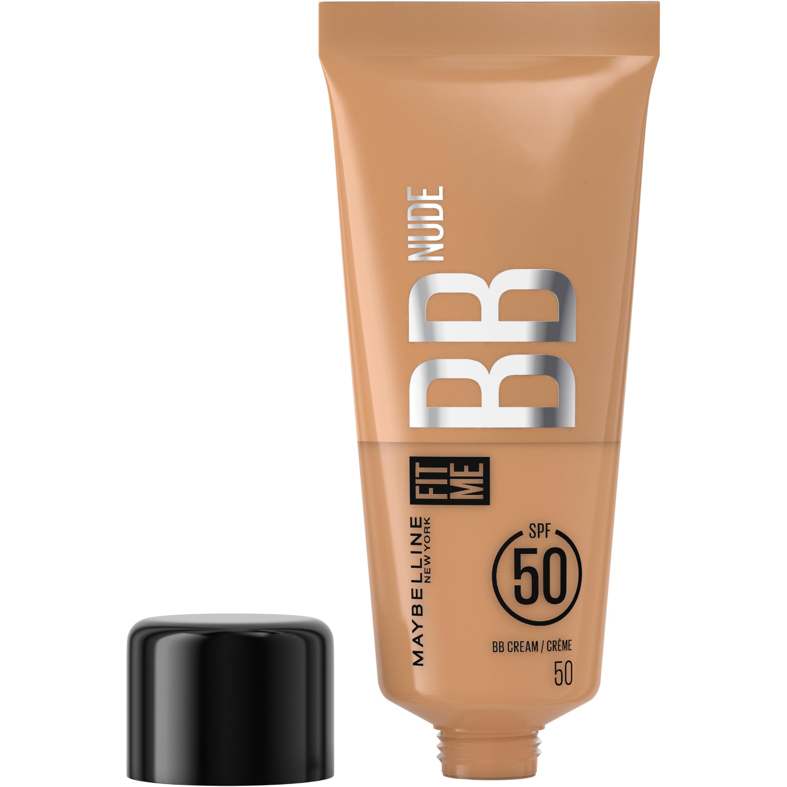 Maybelline New York Fit Me Nude Cilt Bakımı Etkili Nemlendirici SPF50 BB Krem - 50