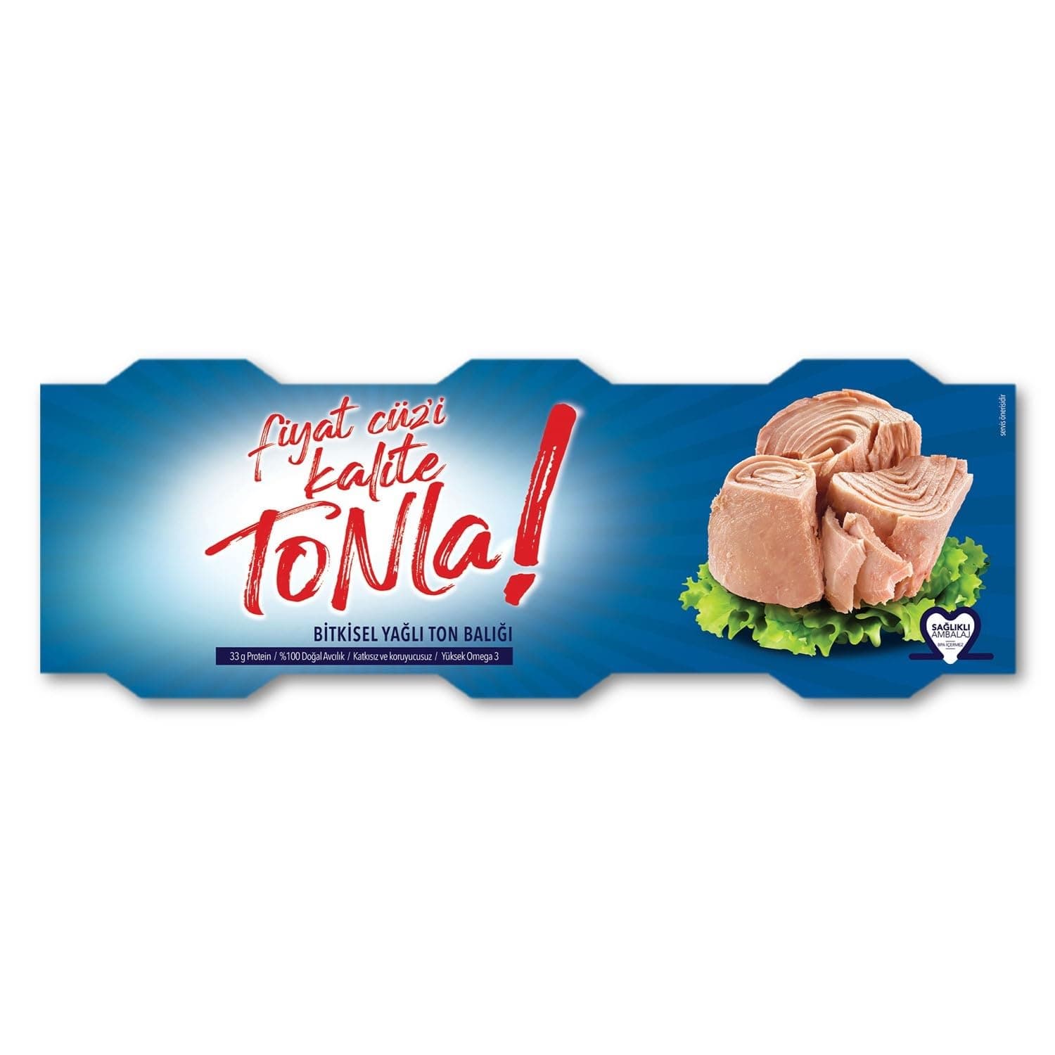 DARDANEL Kalite Tonla Bitkisel Yağlı Ton Balığı 3x75 gr