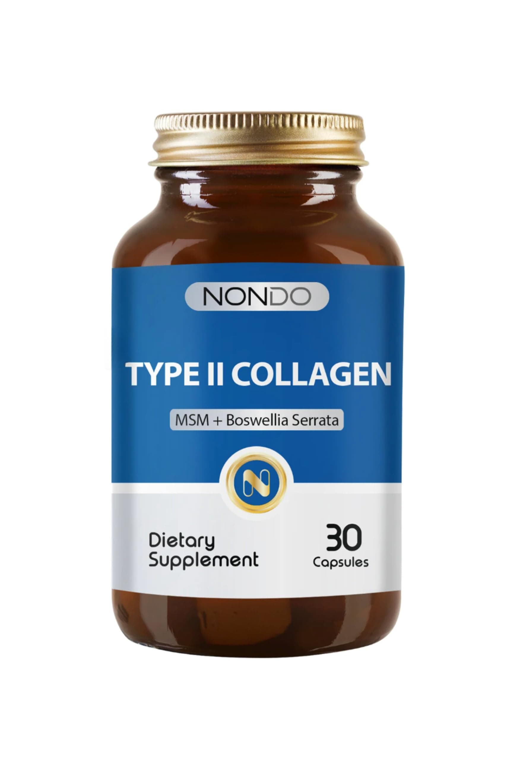 Nondo Tip 2 Kolajen 30 Kapsül (Msm Akgünlük Ekstresi Type 2 Collagen)