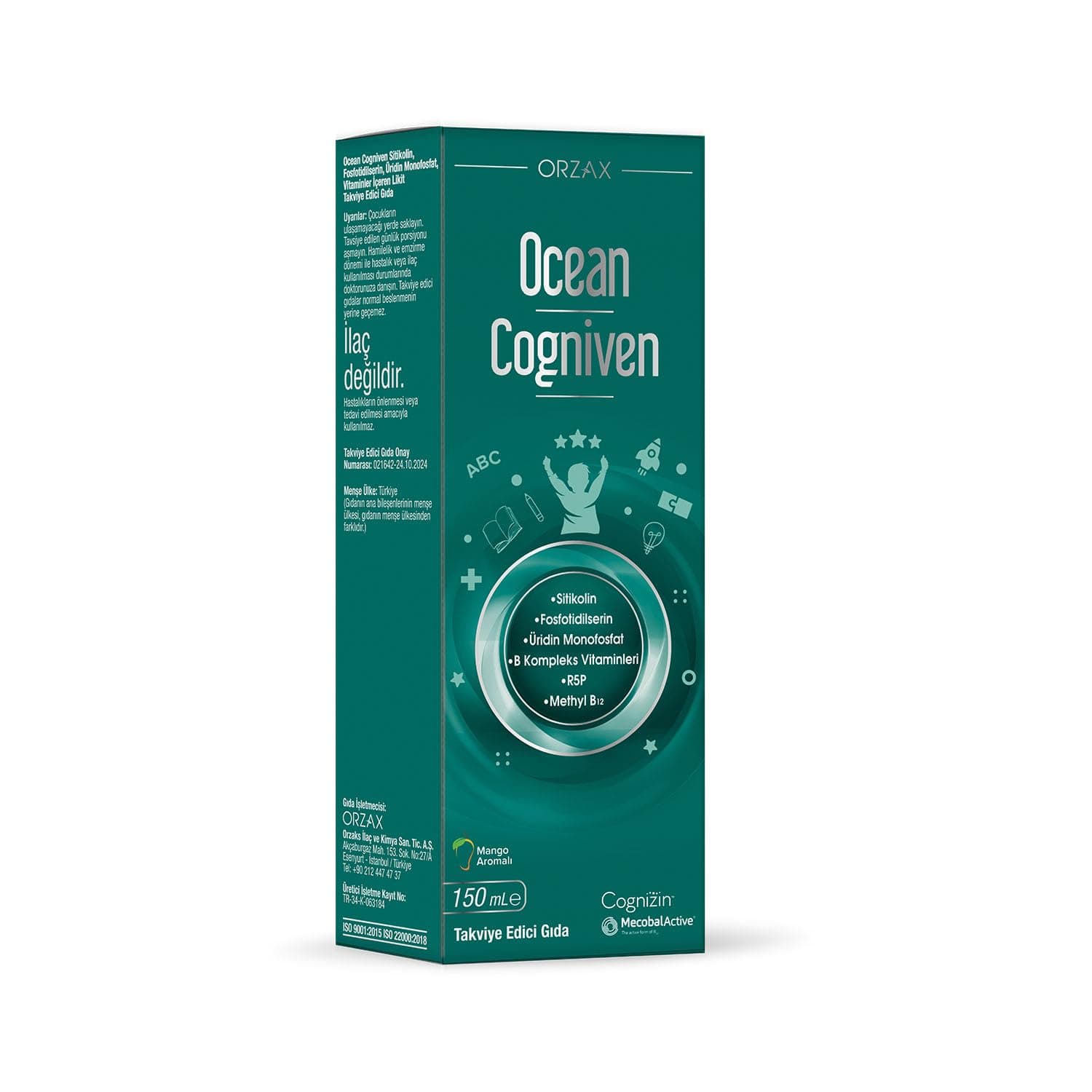 Ocean Cogniven Şurup 150 Ml