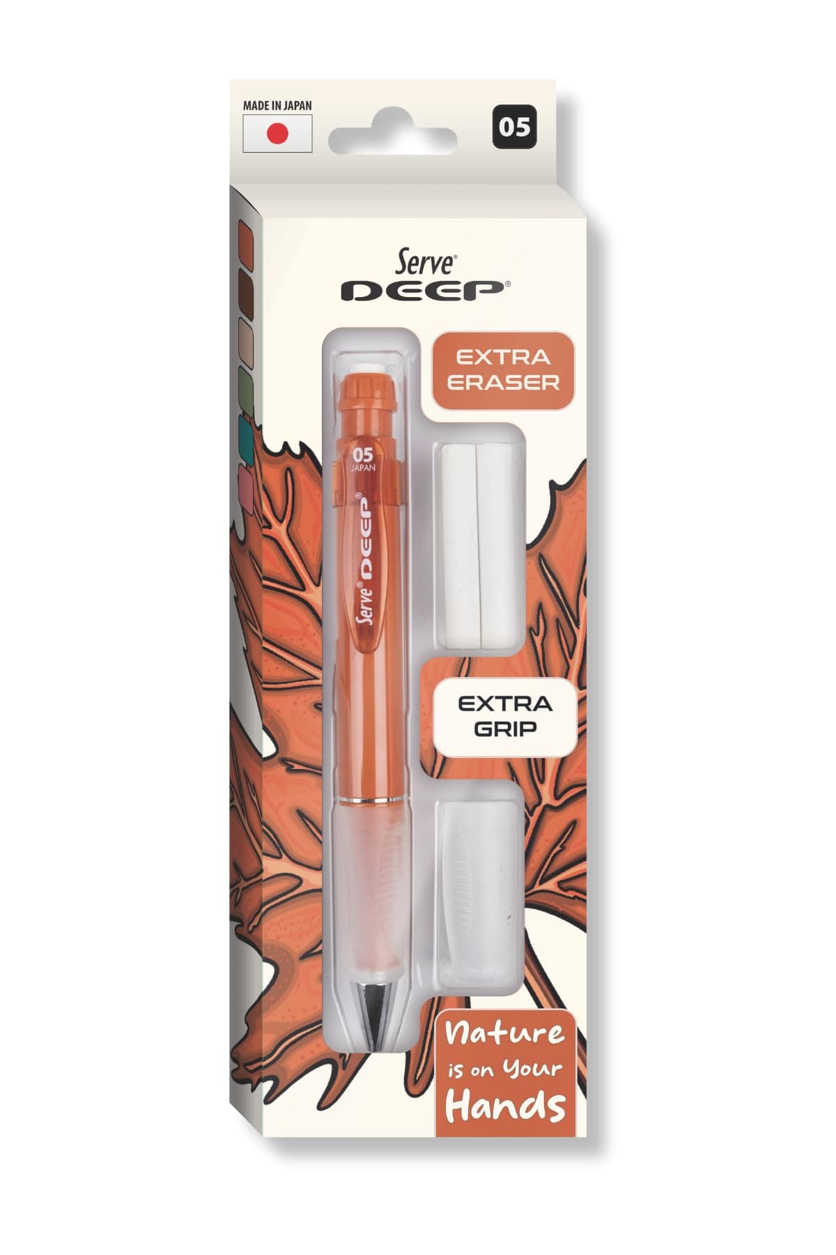 SERVE DEEP KLM & GRIP& SILGI YEDEKLI SET 05MM KIREMIT