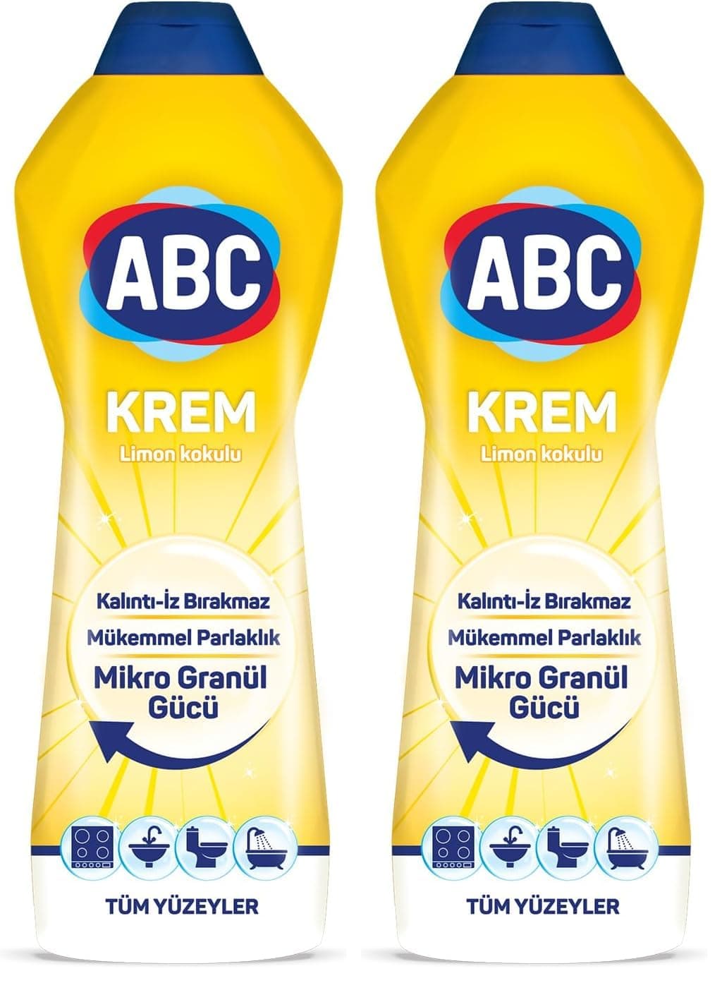 ABC Sıvı Krem 750 ml Limon 2li paket