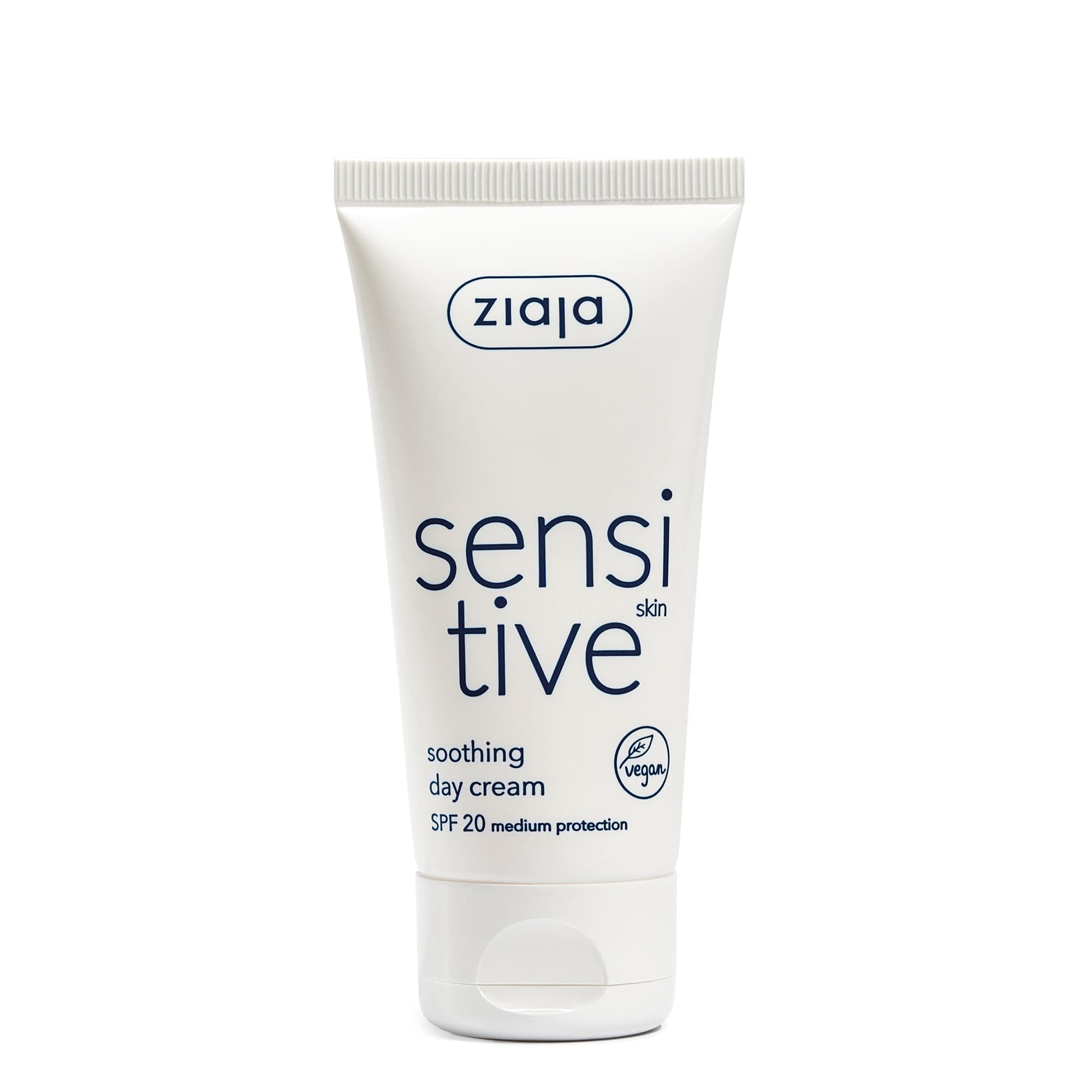Ziaja Sensitive Yatıştırıcı Gündüz Kremi Spf 20, Hassas Cilt Serisi, 50 ml