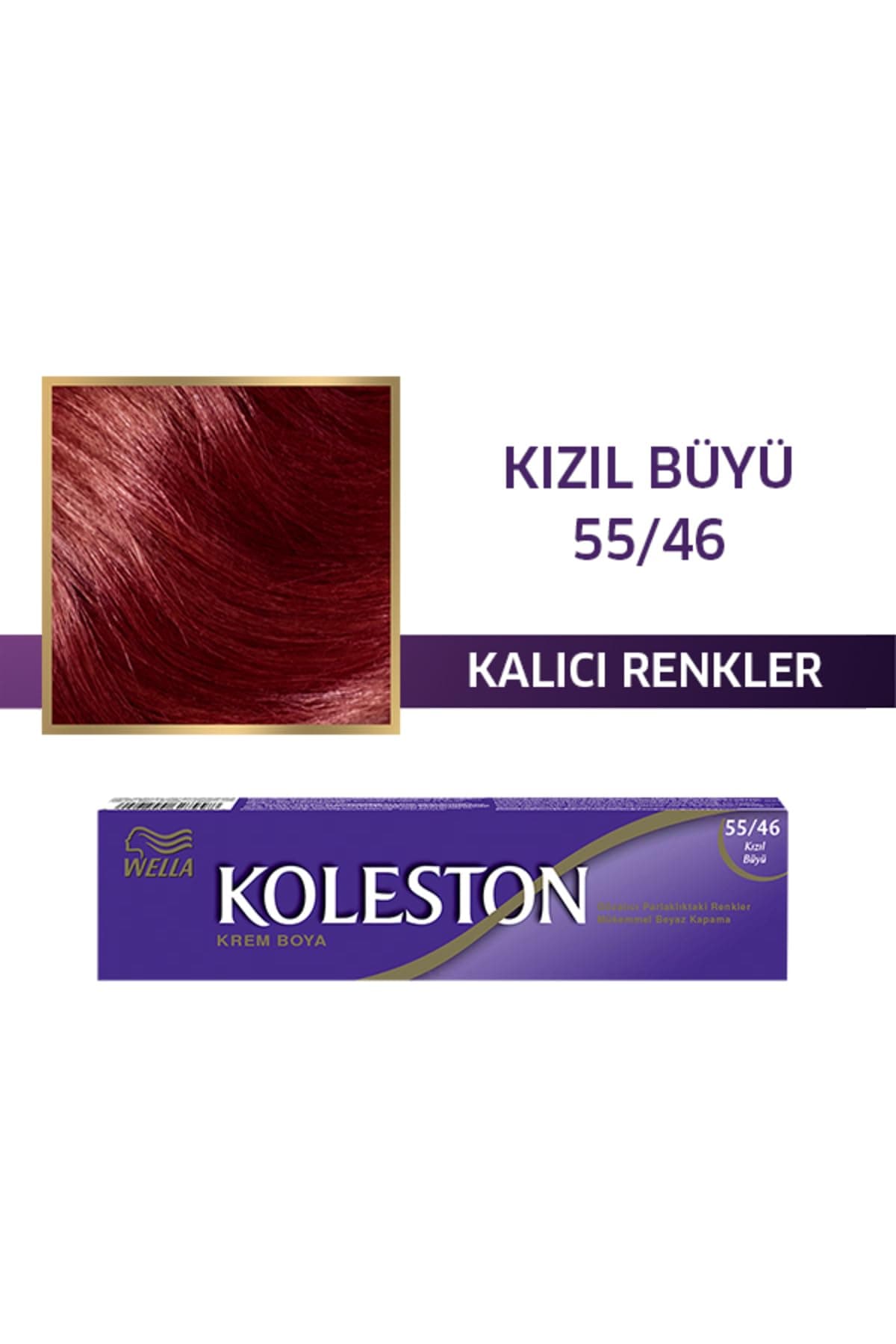 Koleston Single Tüp 55-46 Kızıl Büyü Saç Boyası