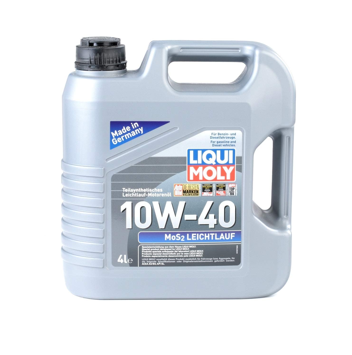 Liqui Moly Mos2 Leichtlauf 10W-40 4 lt Motor Yağı