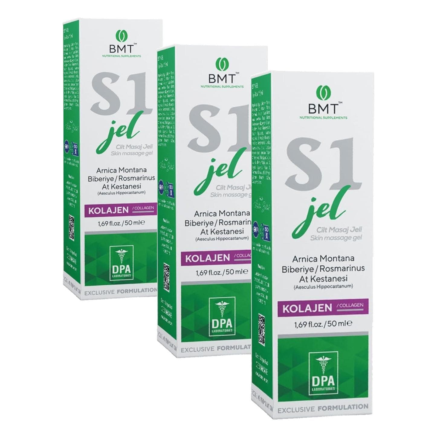 BMT S1 Jel 50 ml (3 paketi)