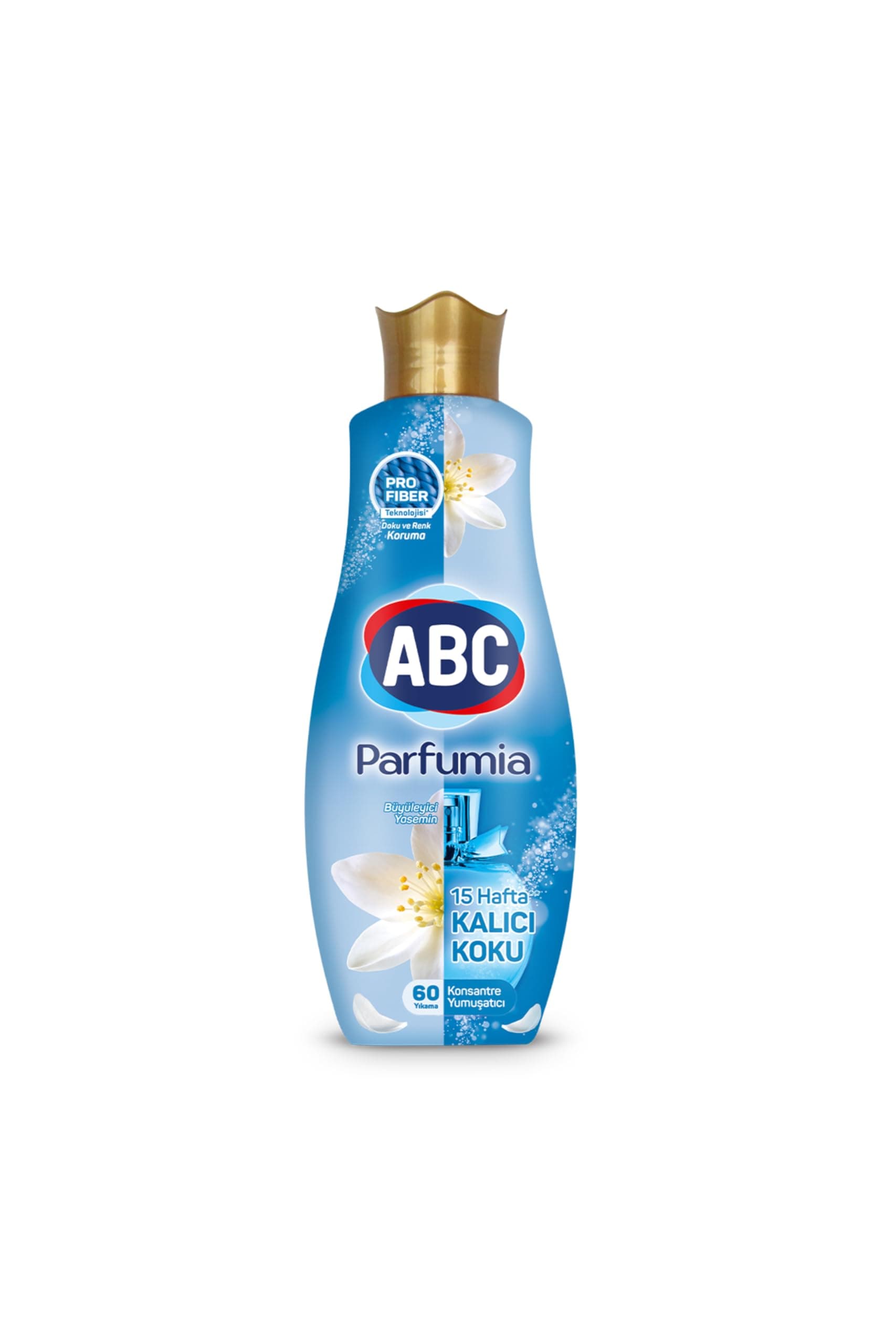 ABC DETERJAN Parfumia Konsantre Yumuşatıcı Büyüleyici Yasemin (Mavi) 1440 Ml