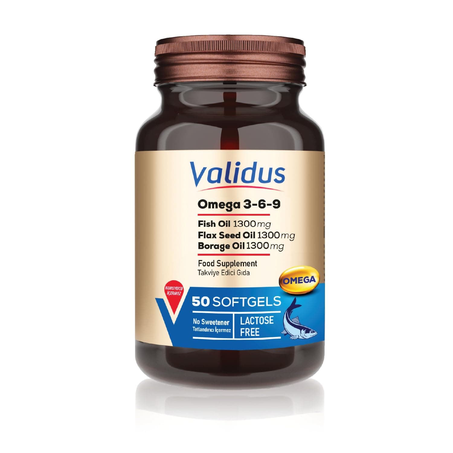 Validus Omega 3-6-9 50 Softgel