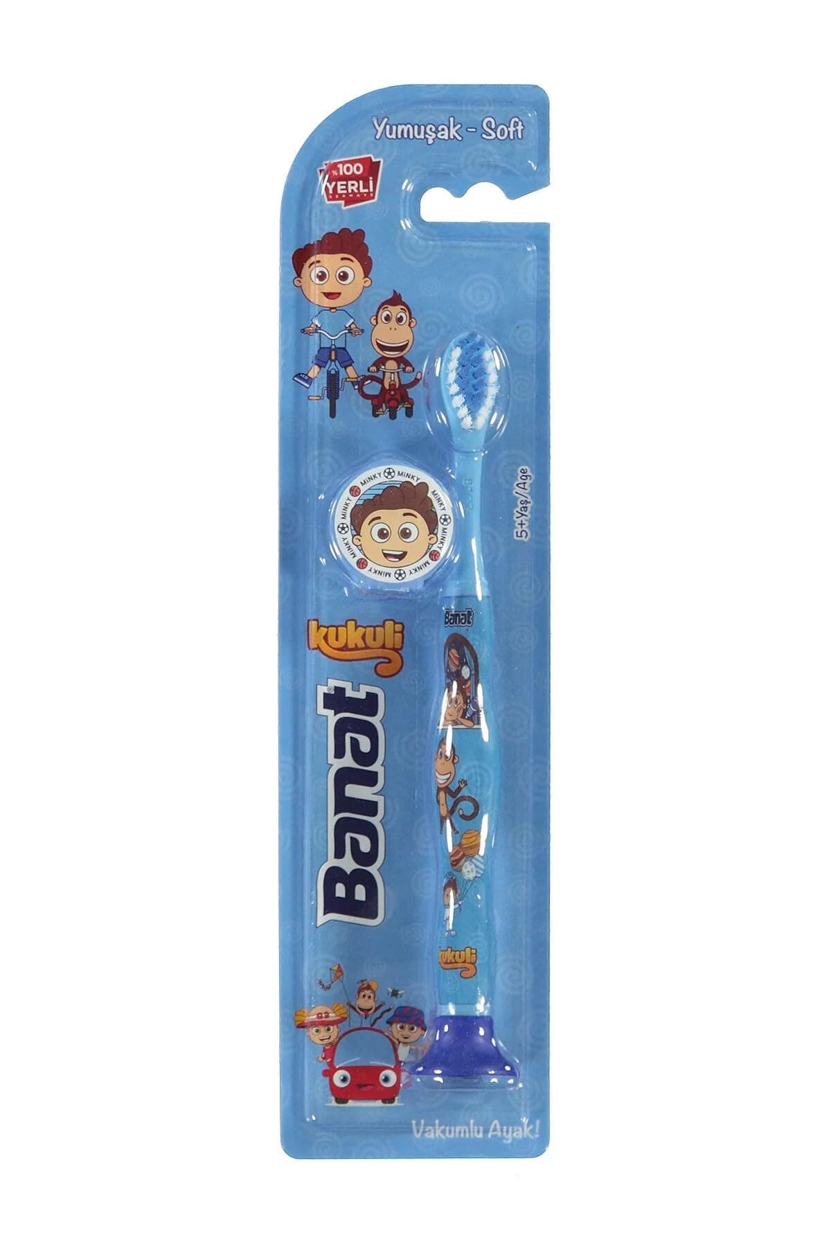 Banat Kukuli Lisanslı Çocuk Diş Fırçası Soft