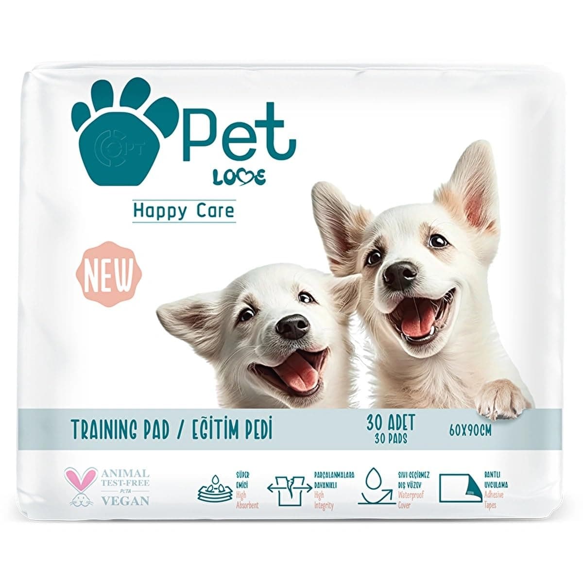 PETLOVE Kediler Ve Köpekler Için Tuvalet Eğitim Pedi