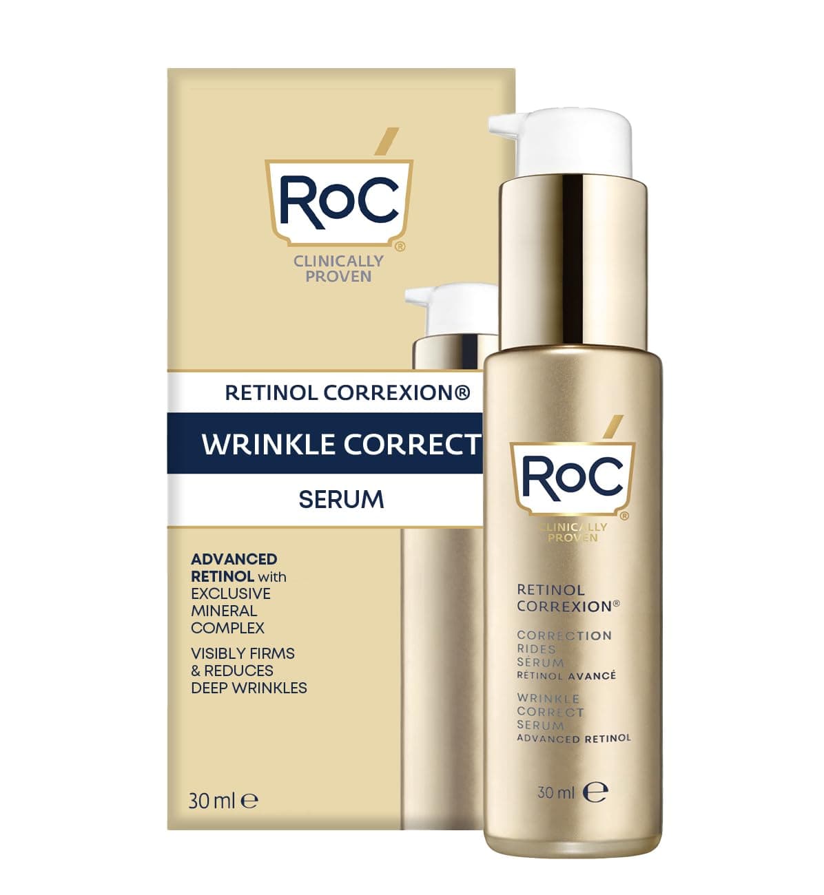 RoC Retinol Correxion Wrinkle Correct Kırışıklık Karşıtı Serum 30Ml
