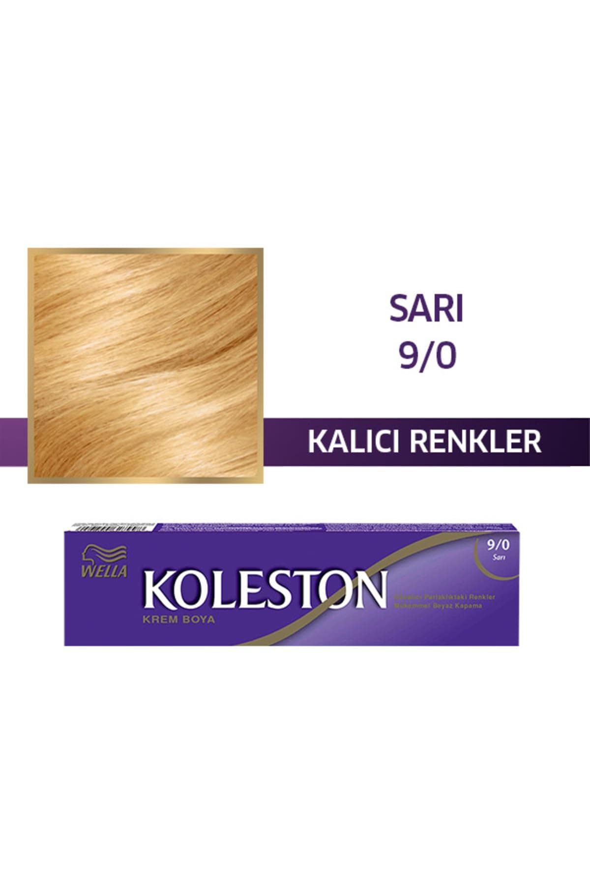 Koleston Single Tüp 9-0 Sarı Saç Boyası