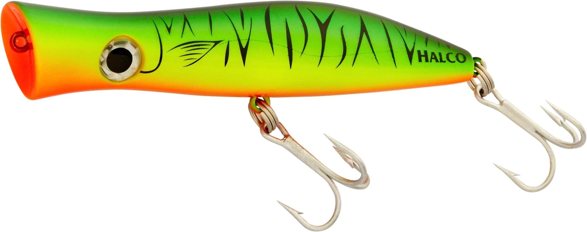 Halco -"Halco RP135# H52 135 Roosta Popper, Floresan Yeşil")
