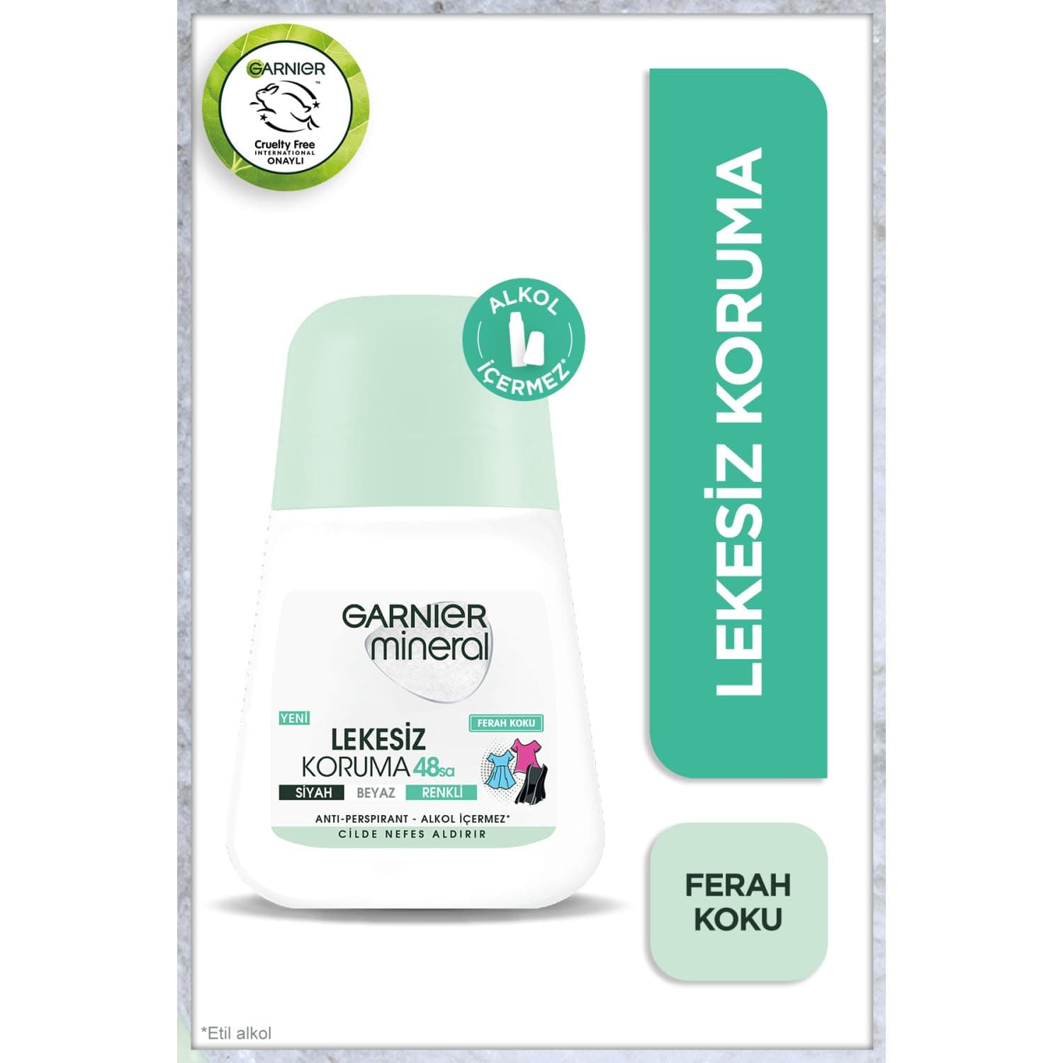 Garnier Mineral Lekesiz Koruma Ferah Koku Roll-On Deodorant