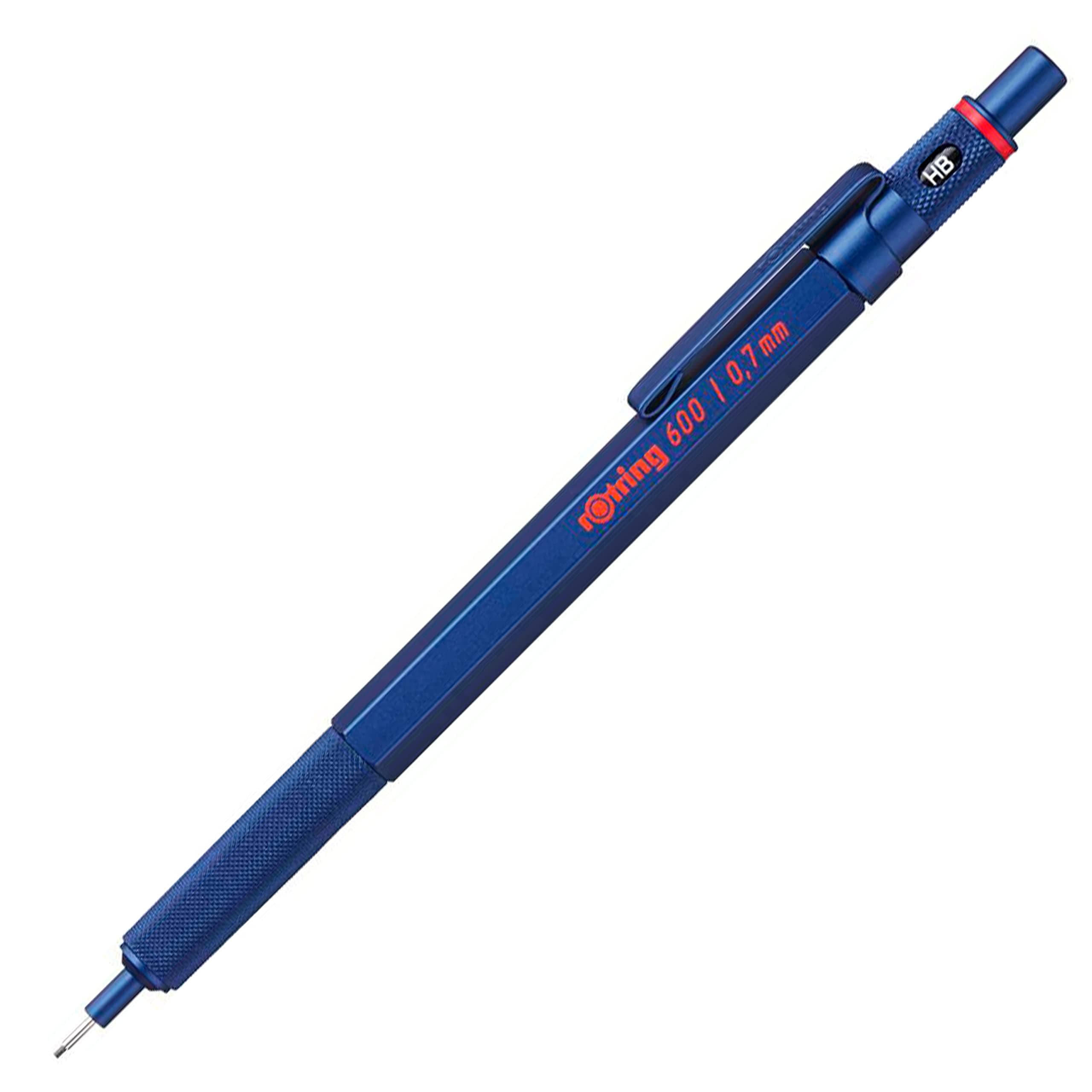 Rotring 600 İnce Uçlu Kalem Metalik Mavi 0.7 mm