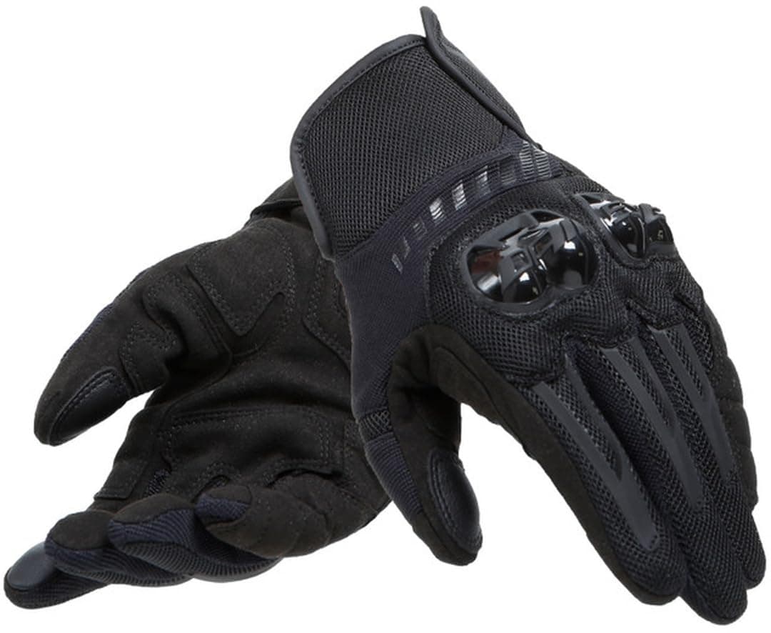 DAINESE Mig 3 Motosiklet Eldiveni Air Tex Tekstil Eldiven Black M