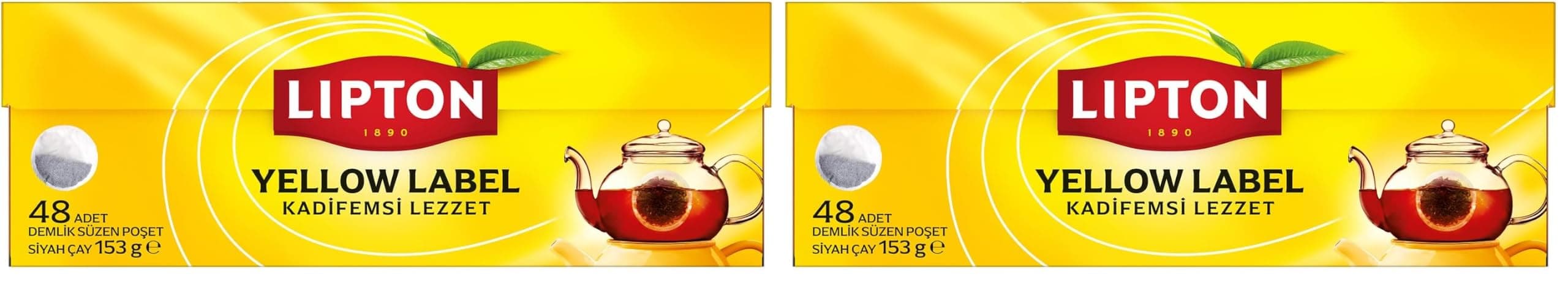 Lipton Yellow Label Demlik Poşet Çay 96'li Paket