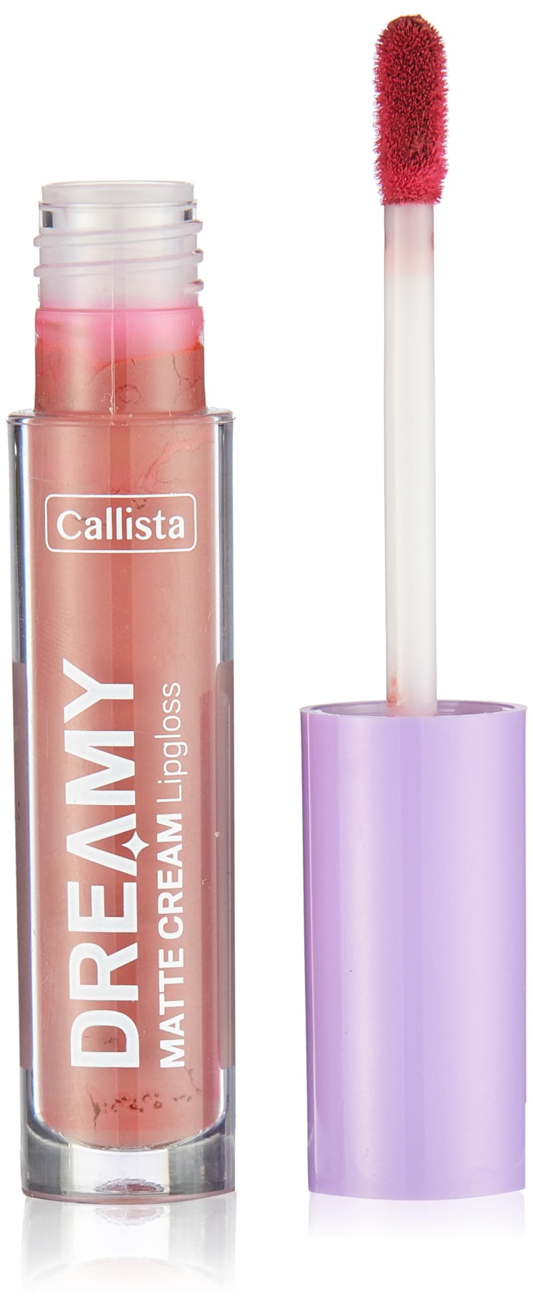 Callista Dreamy Matte Cream Mat Görünümlü Lipgloss 208 Front Row, Kahverengi