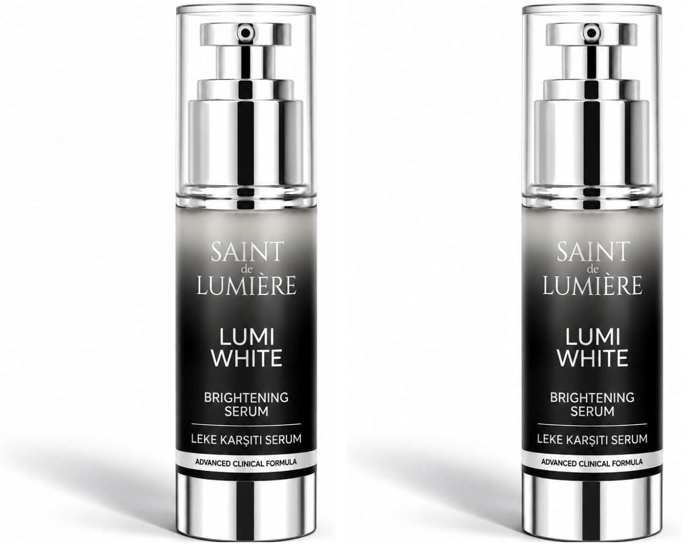 LUMIWHITE Leke Karşıtı, Cilt Tonu Eşitleyici ve Aydınlatıcı Serum 30ml - Akne, Hamilelik ve Güneş (2 paketi)